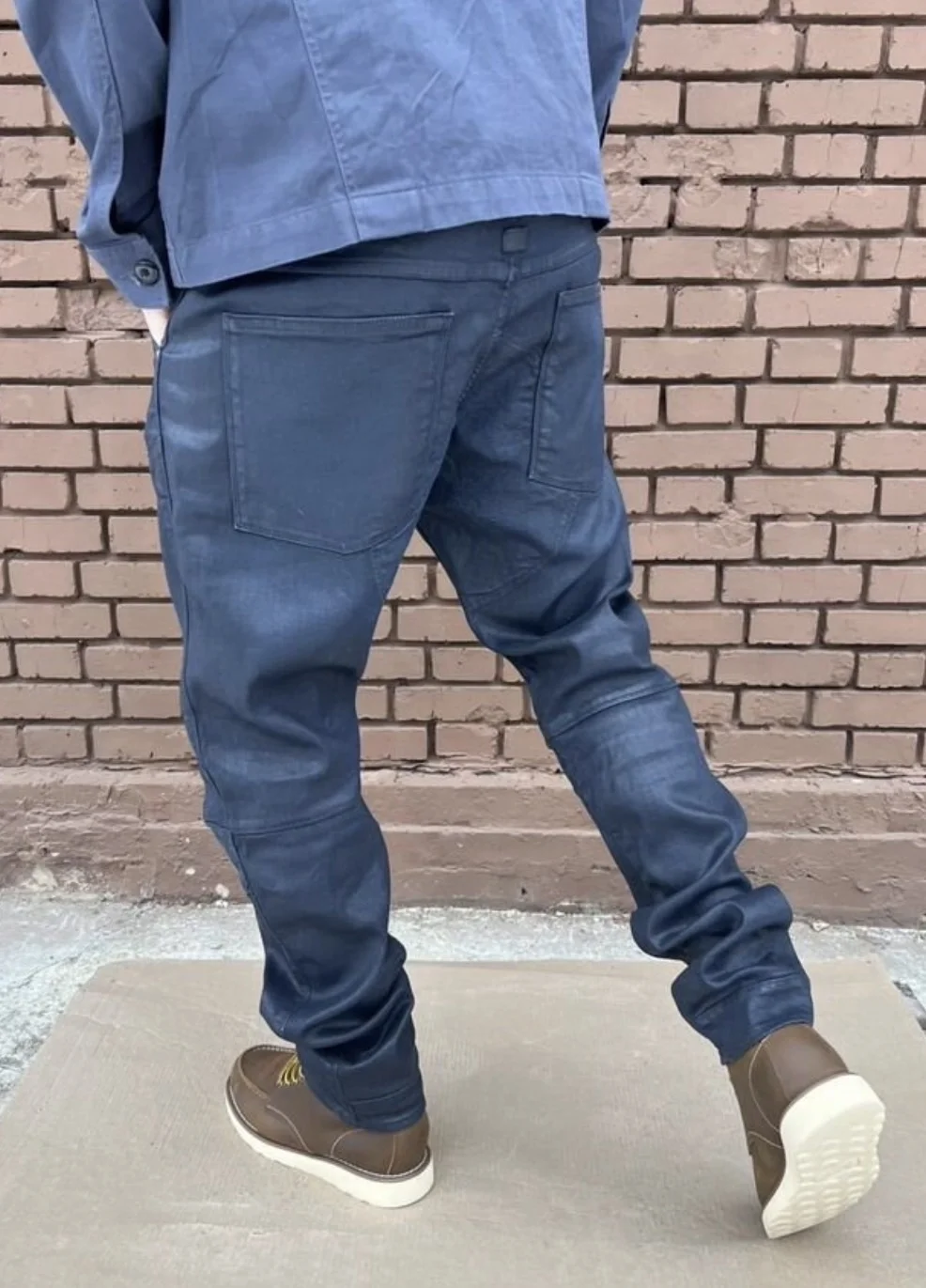 Вощеные джинсы (W34/L34) G-Star Raw 5620 3D Slim - миниатюра 5