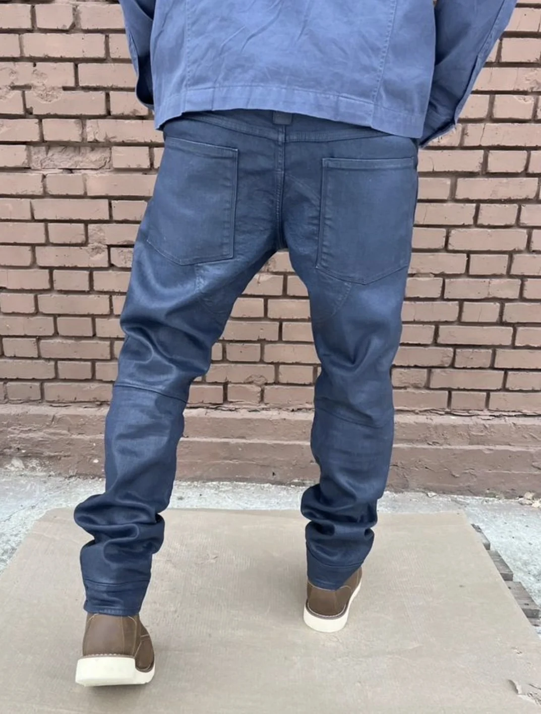 Вощеные джинсы (W34/L34) G-Star Raw 5620 3D Slim - миниатюра 6