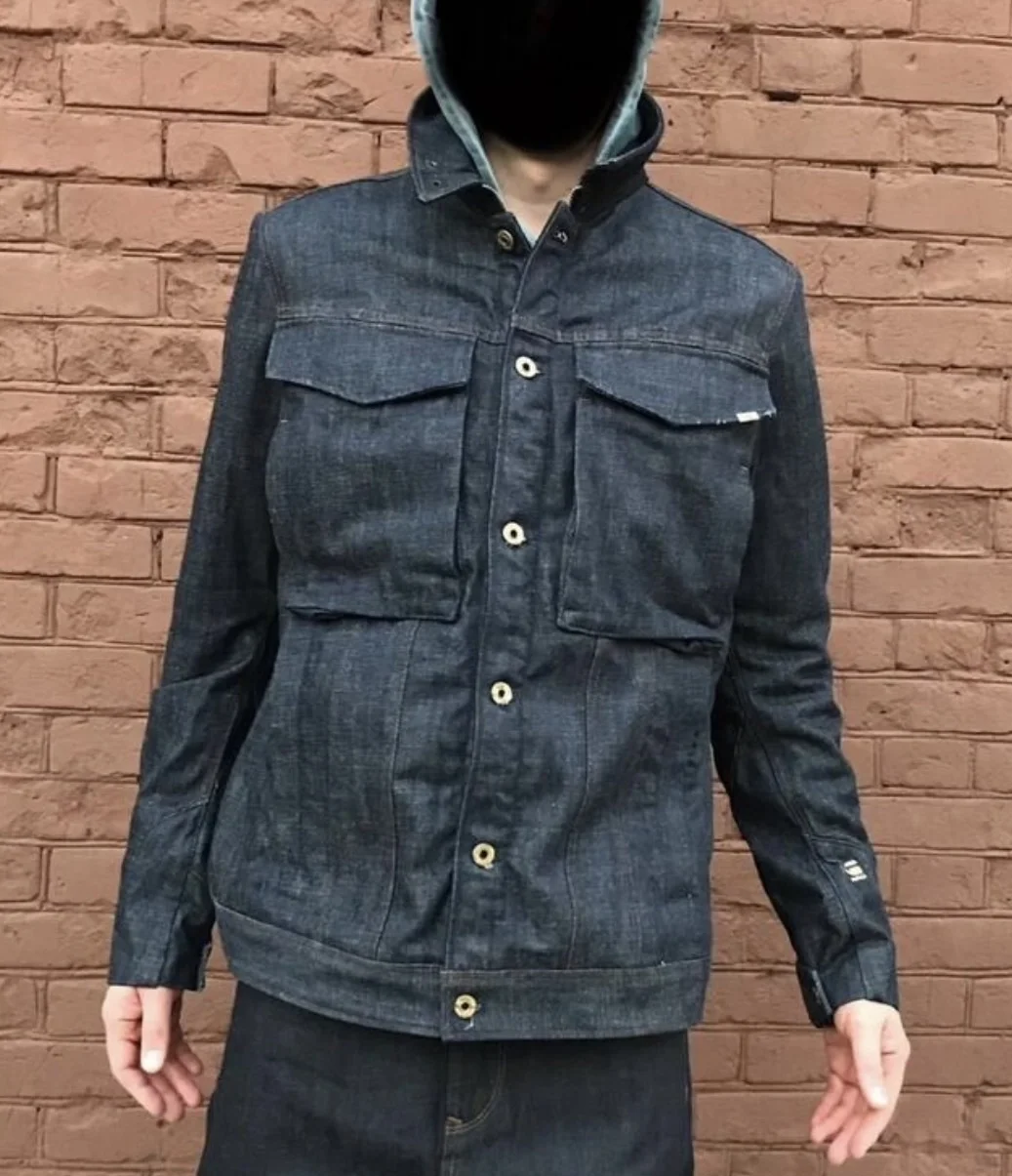 Джинсовая куртка (XL/52) G-Star Raw Vodan 3D Slim - миниатюра 2
