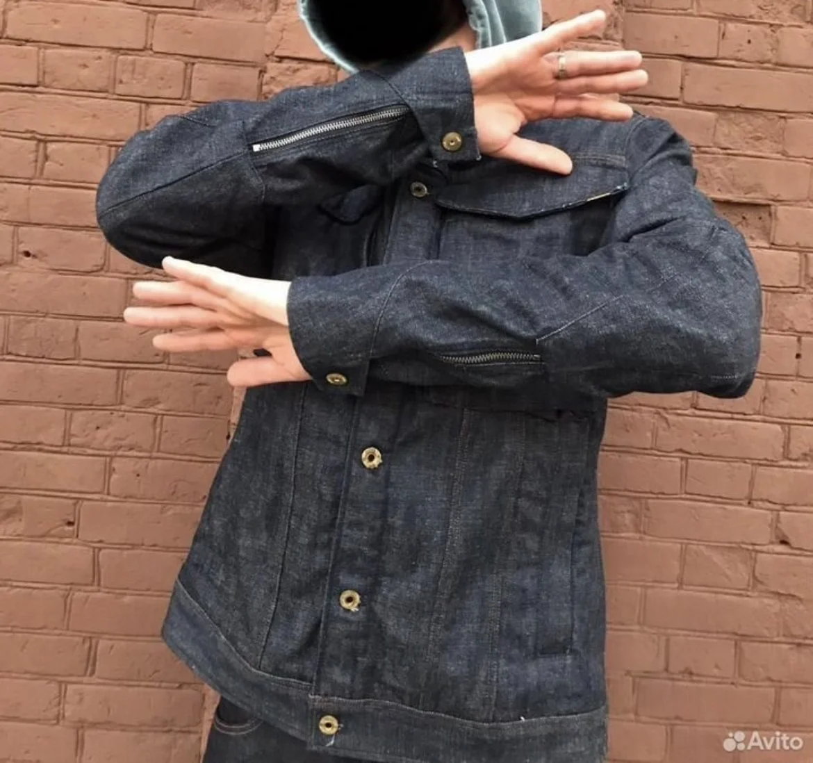 Джинсовая куртка (XL/52) G-Star Raw Vodan 3D Slim - миниатюра 5