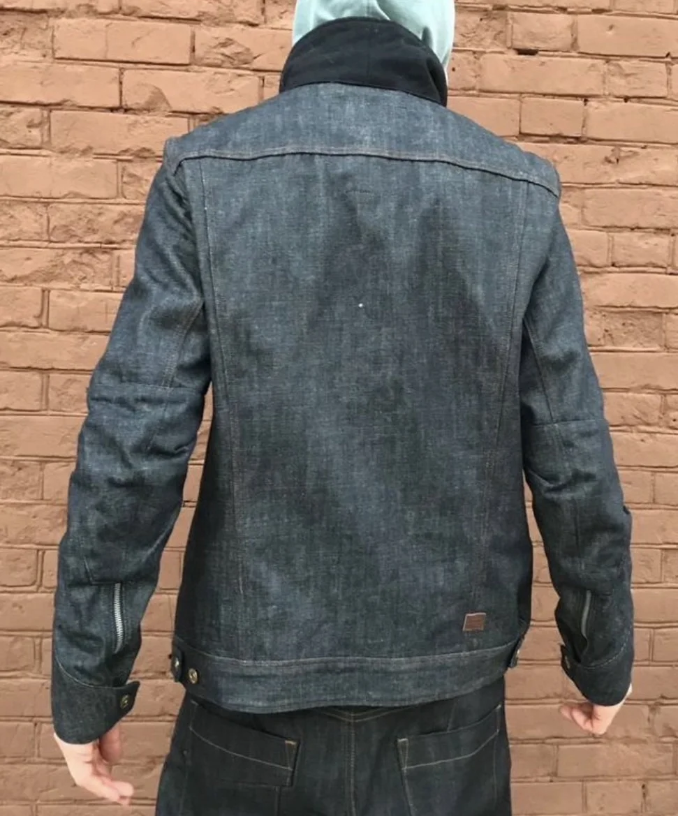 Джинсовая куртка (XL/52) G-Star Raw Vodan 3D Slim - миниатюра 8