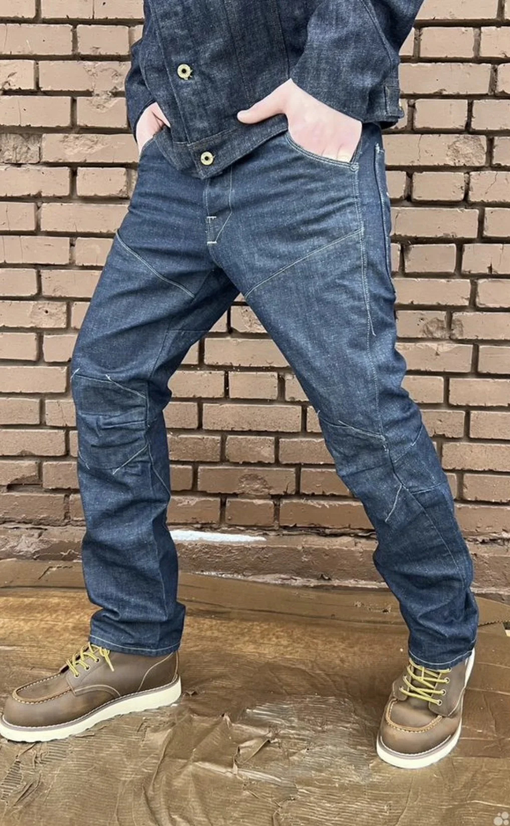 Джинсы (W31/L32) G-Star 5620 3D Dimension Tapered - миниатюра 2
