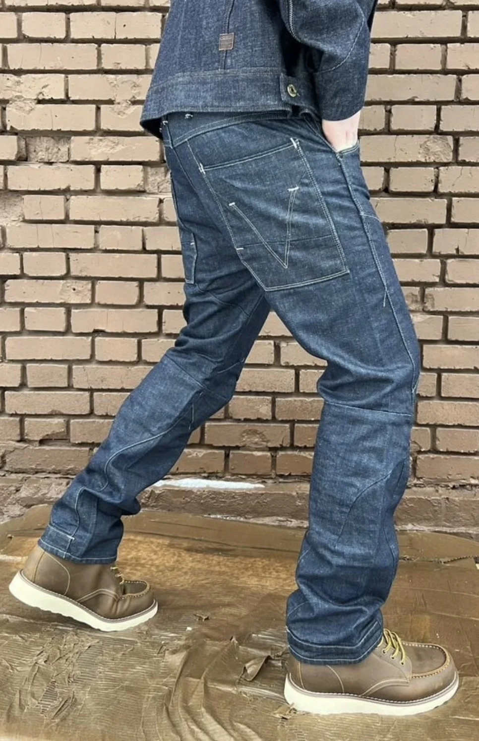 Джинсы (W31/L32) G-Star 5620 3D Dimension Tapered - миниатюра 5
