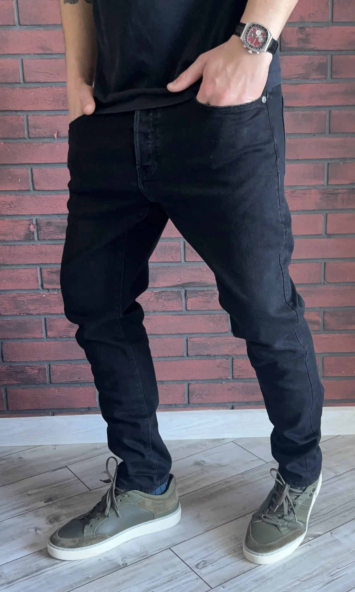 Джинсы (W32/L32) G-Star Raw 3301 Slim - миниатюра 3