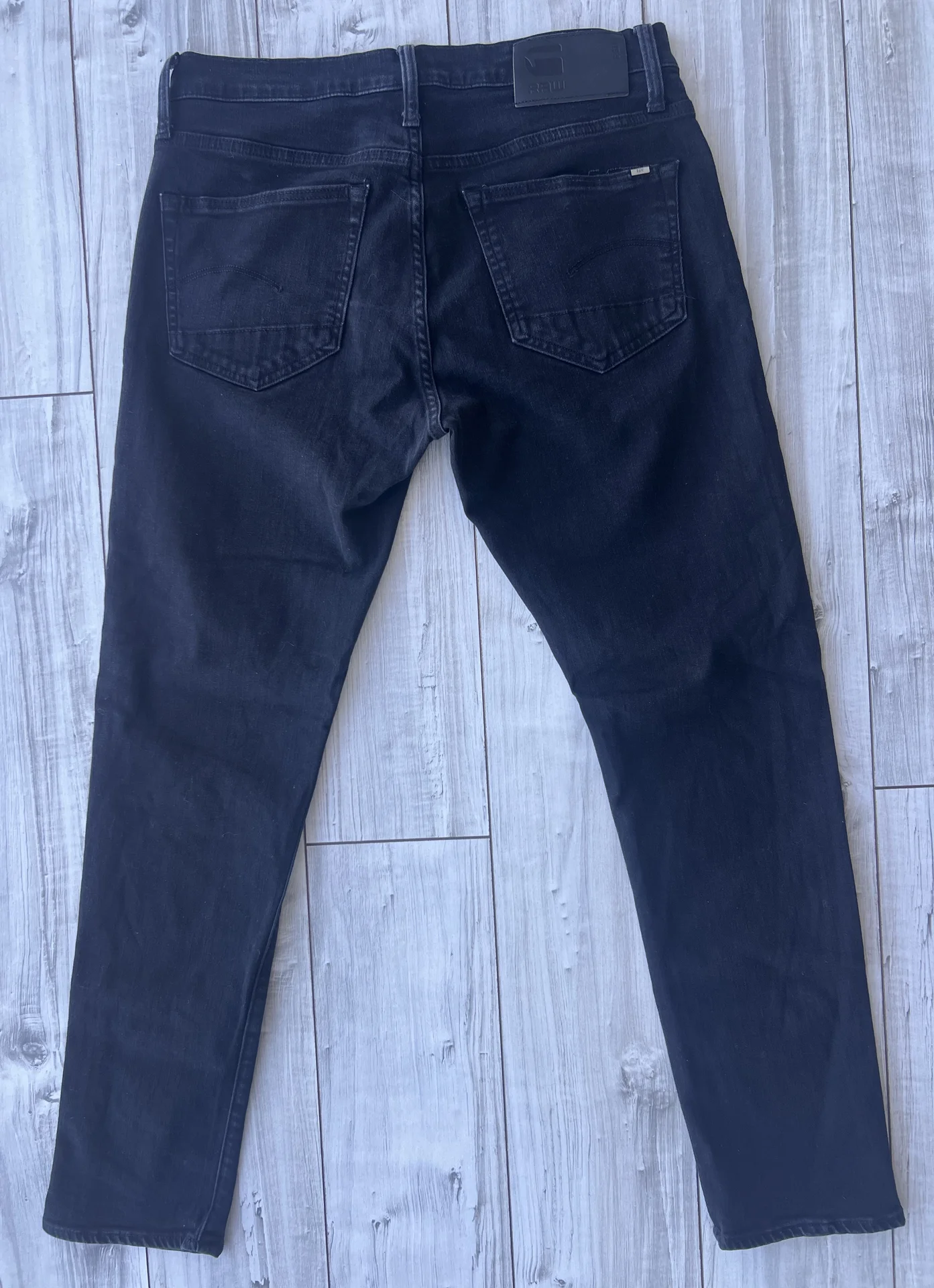 Джинсы (W32/L32) G-Star Raw 3301 Slim - миниатюра 9