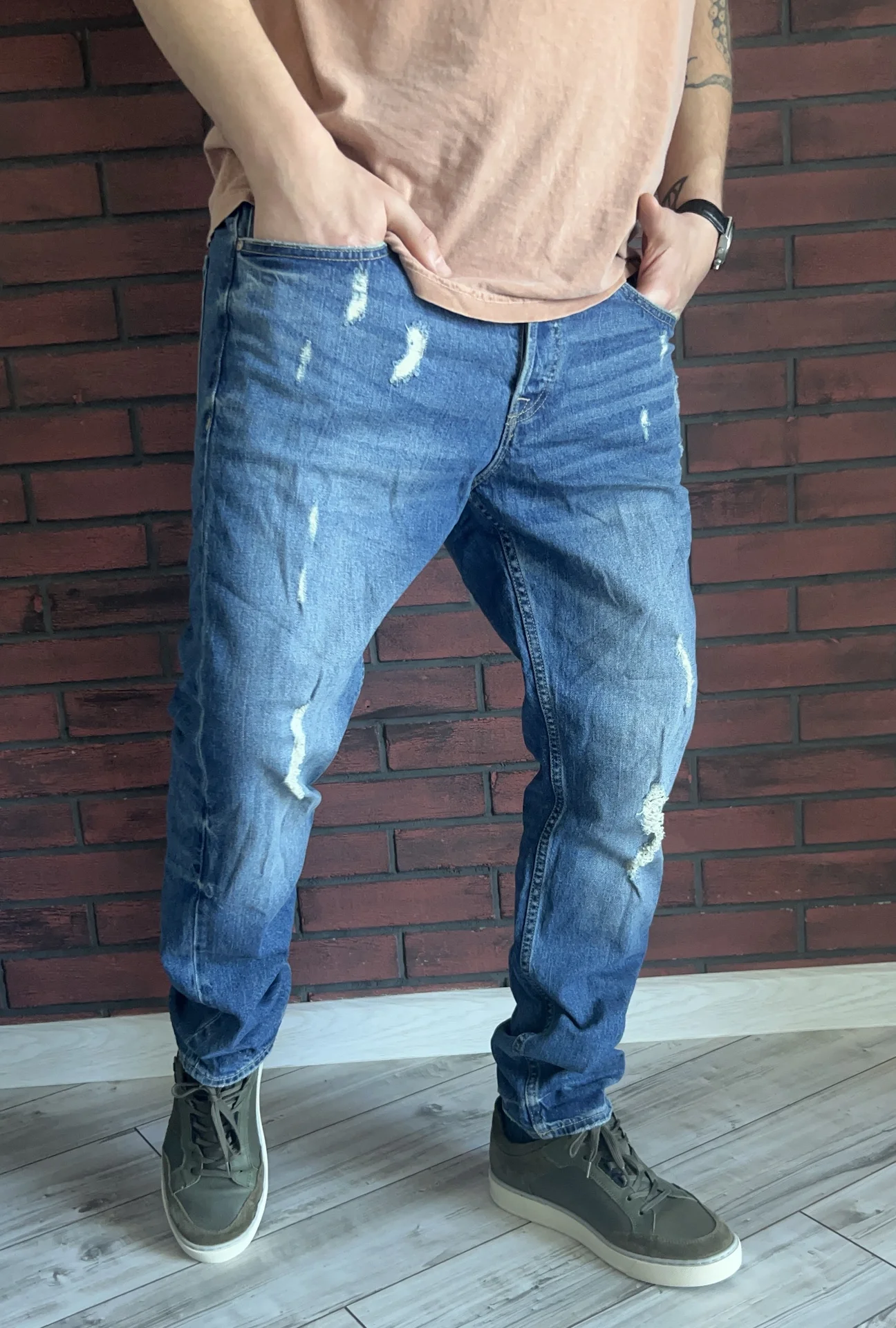 Джинсы (W33/L32) Jack&Jones (Камбоджа) - изображение 1
