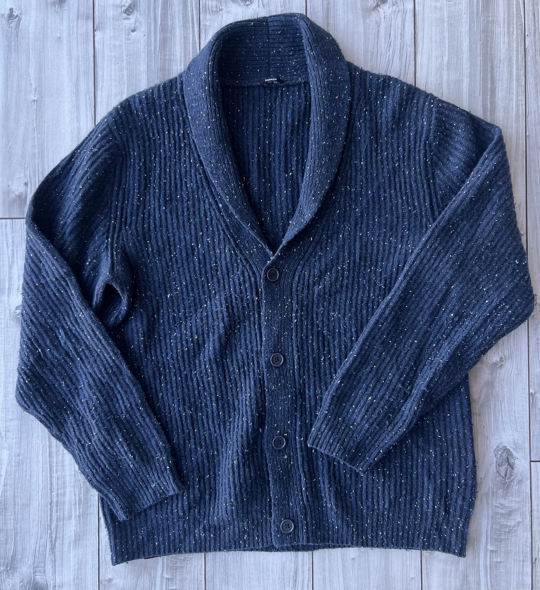 Шерстяной кардиган (52/XL) Denham - миниатюра 8
