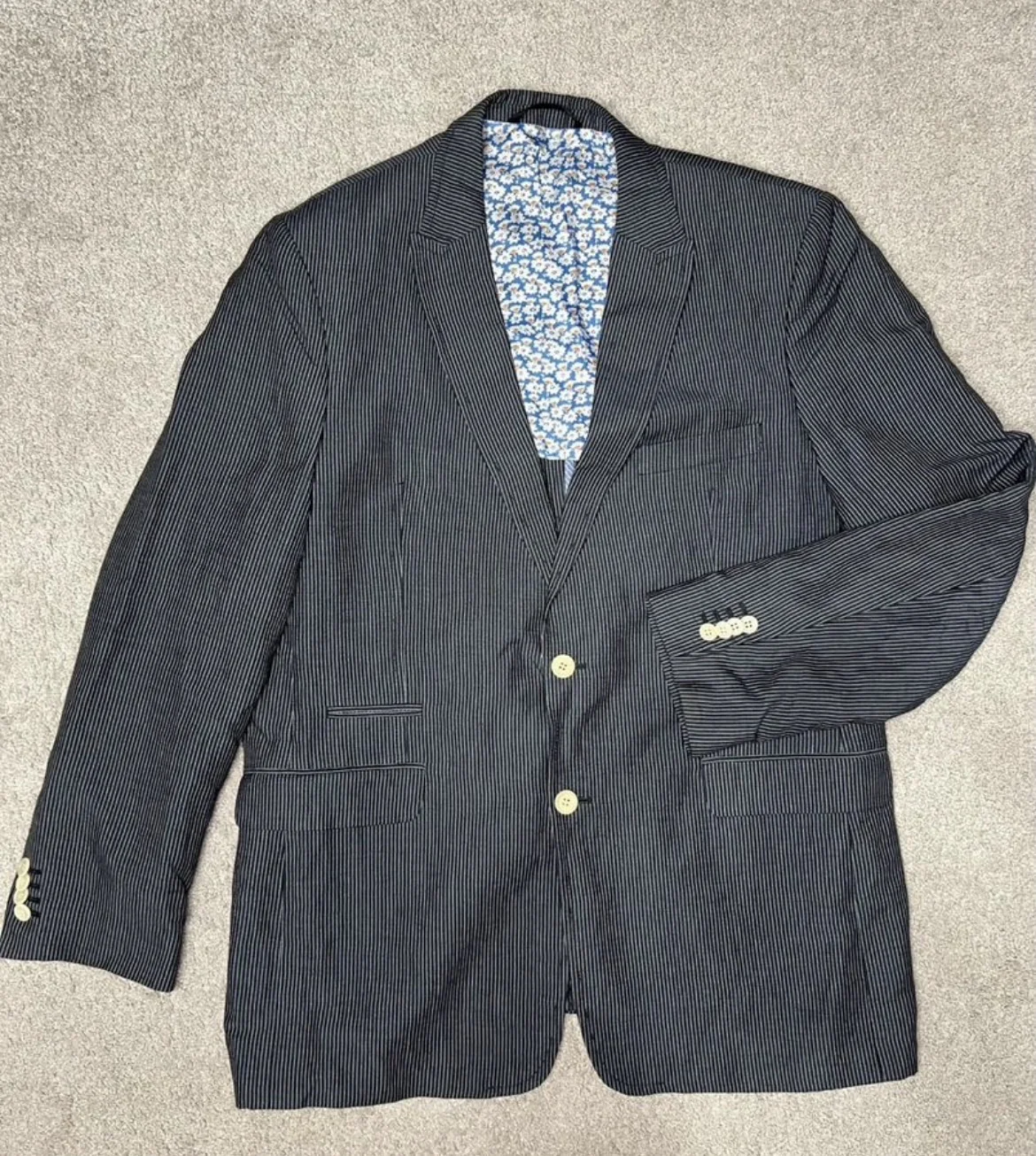 Льняной пиджак (54/XL) Com4 Design Blue Label - изображение 1