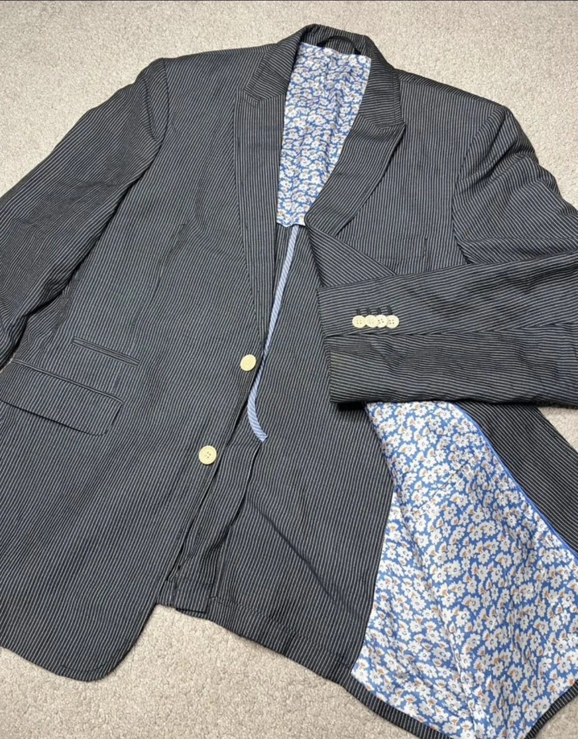 Льняной пиджак (54/XL) Com4 Design Blue Label - миниатюра 2