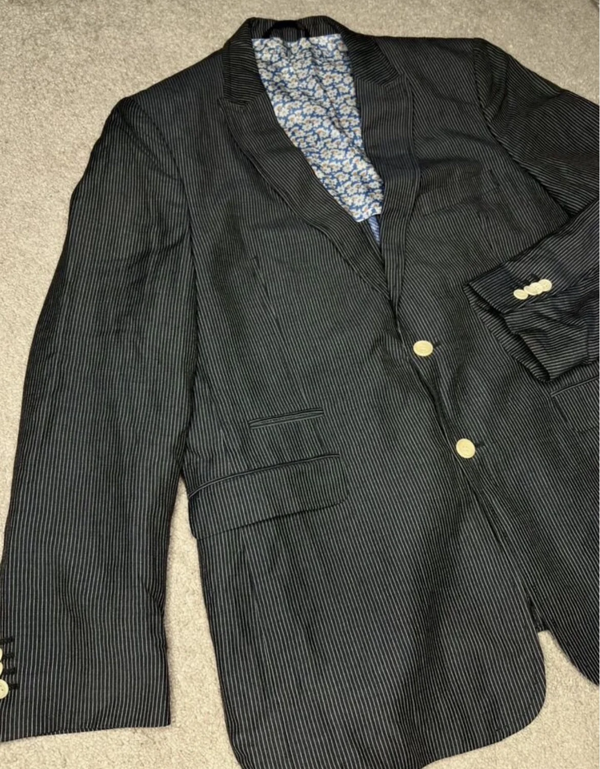 Льняной пиджак (54/XL) Com4 Design Blue Label - миниатюра 4