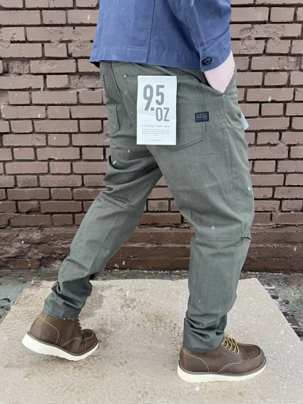 Джинсы (31/L32)G-Star Raw Grip 3D Relaxed Tapered - миниатюра 5