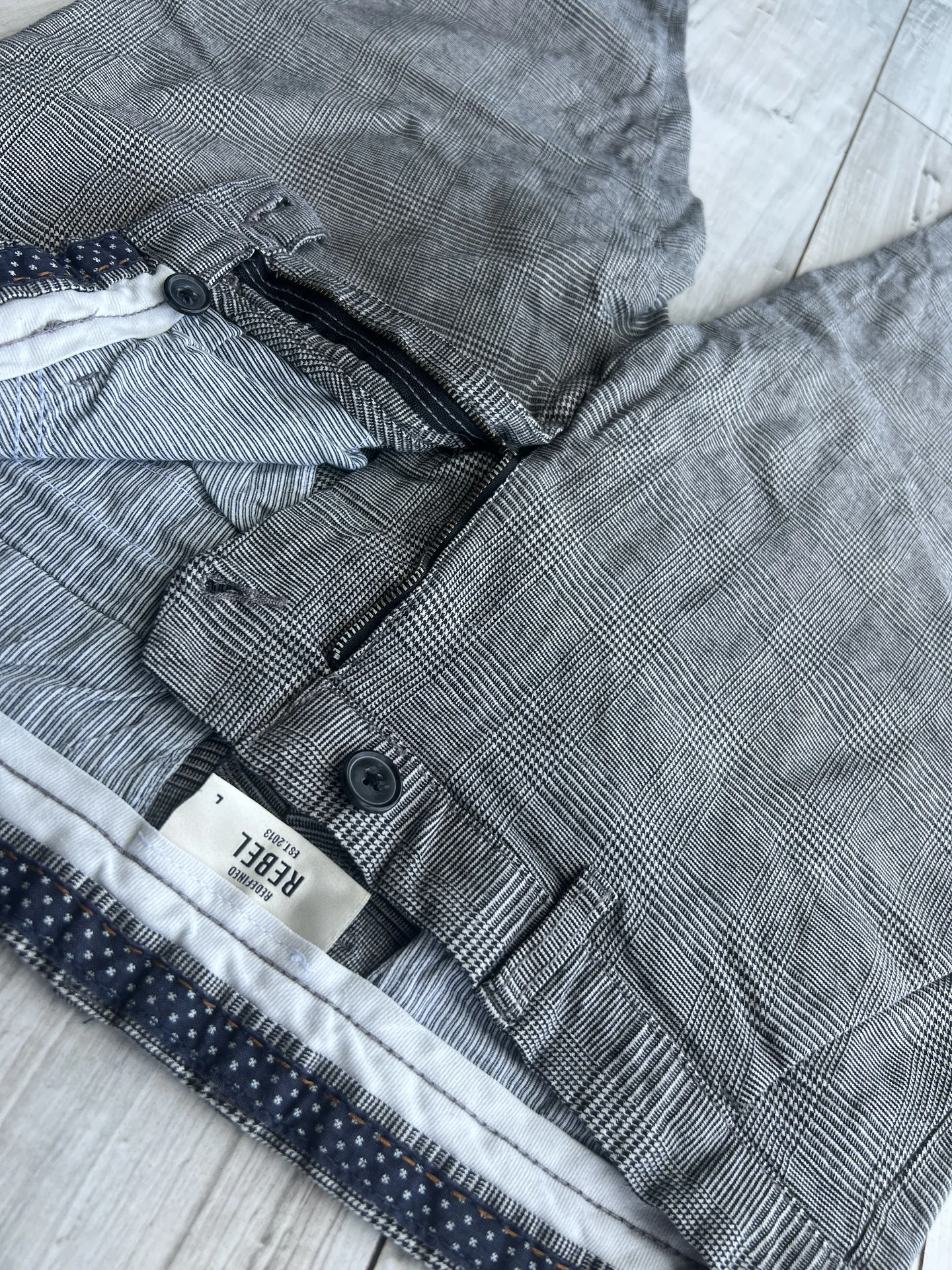 Твидовые брюки (W33/L30) Rebel - миниатюра 8