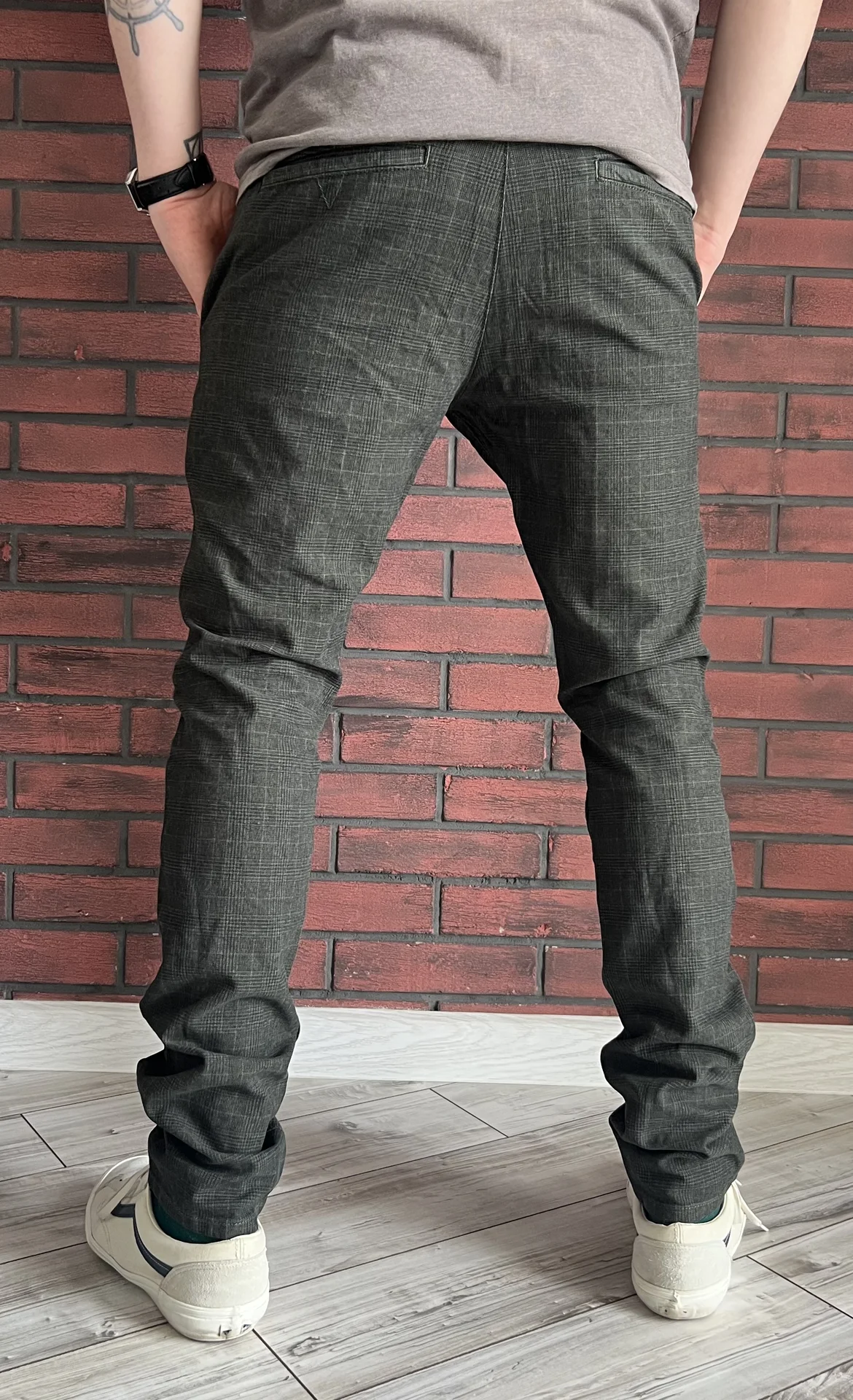 Клетчатые брюки (W31/L34) Blue De Genes - миниатюра 6