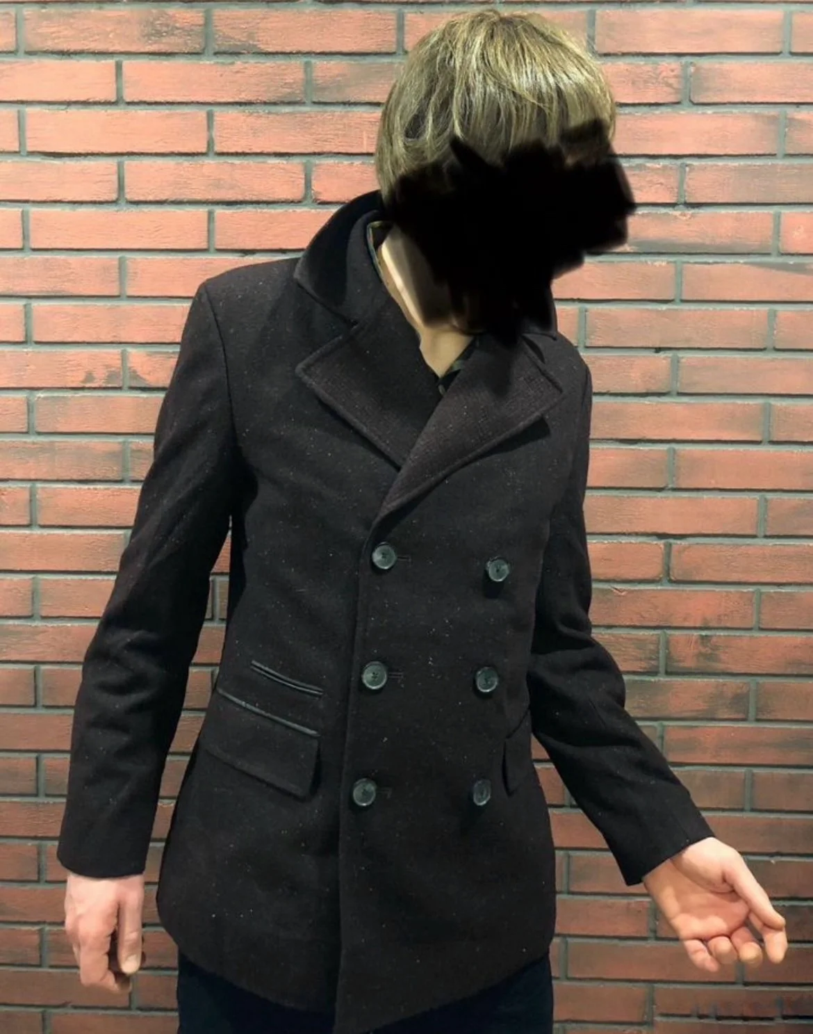 Шерстяное пальто(50/L) Selected (Индия) - миниатюра 2