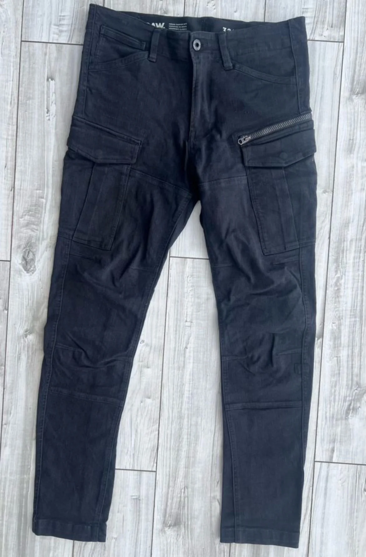 Cargo (W32/L34) G-Star Raw Rovic Zip 3D Skinny - миниатюра 7