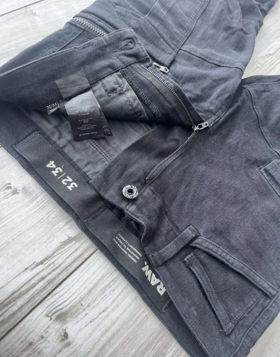 Cargo (W32/L34) G-Star Raw Rovic Zip 3D Skinny - миниатюра 8