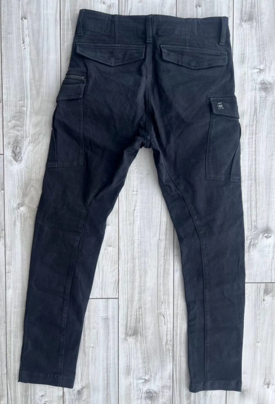 Cargo (W32/L34) G-Star Raw Rovic Zip 3D Skinny - миниатюра 9