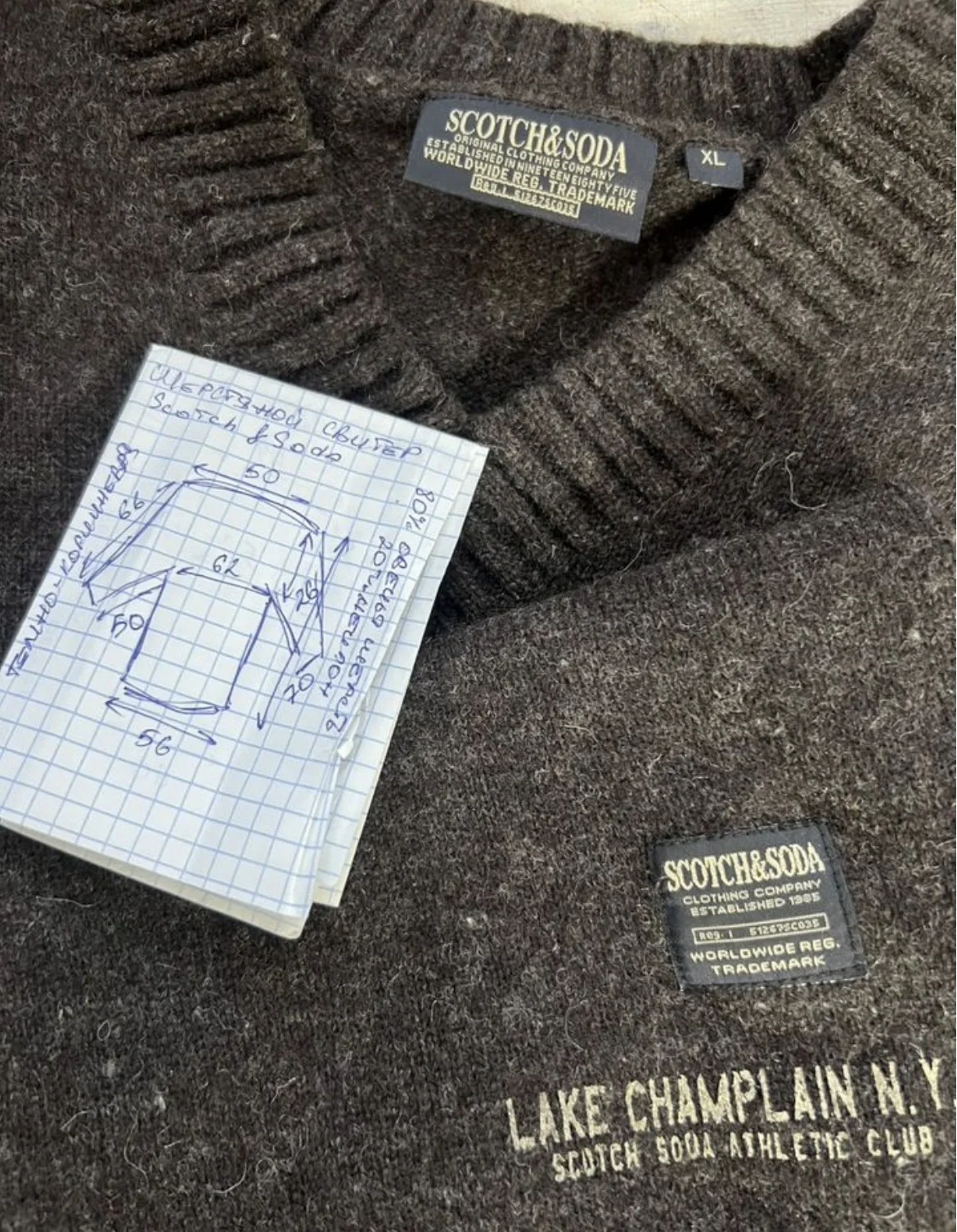 Шерстяной свитер (52/Xl) Scotch&Soda - миниатюра 10