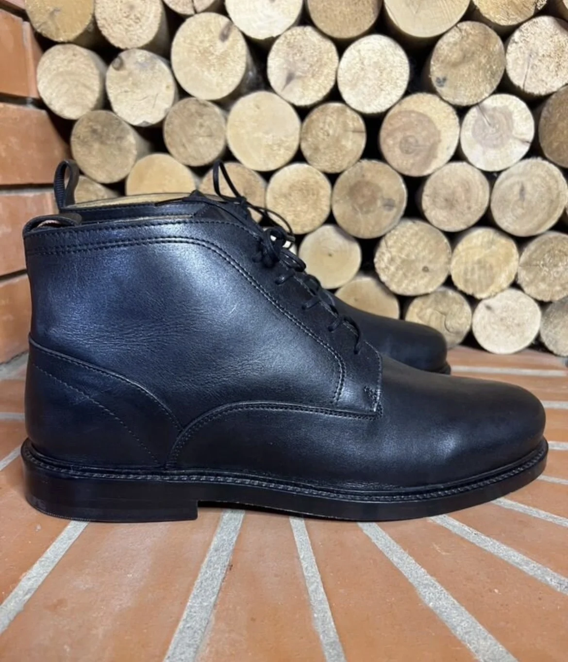 Кожаные ботинки (44) Revito Shoe (Португалия) - миниатюра 5