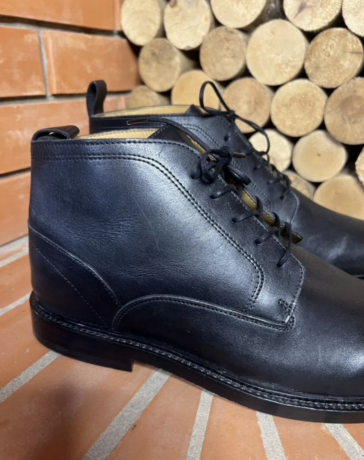 Кожаные ботинки (44) Revito Shoe (Португалия) - миниатюра 6