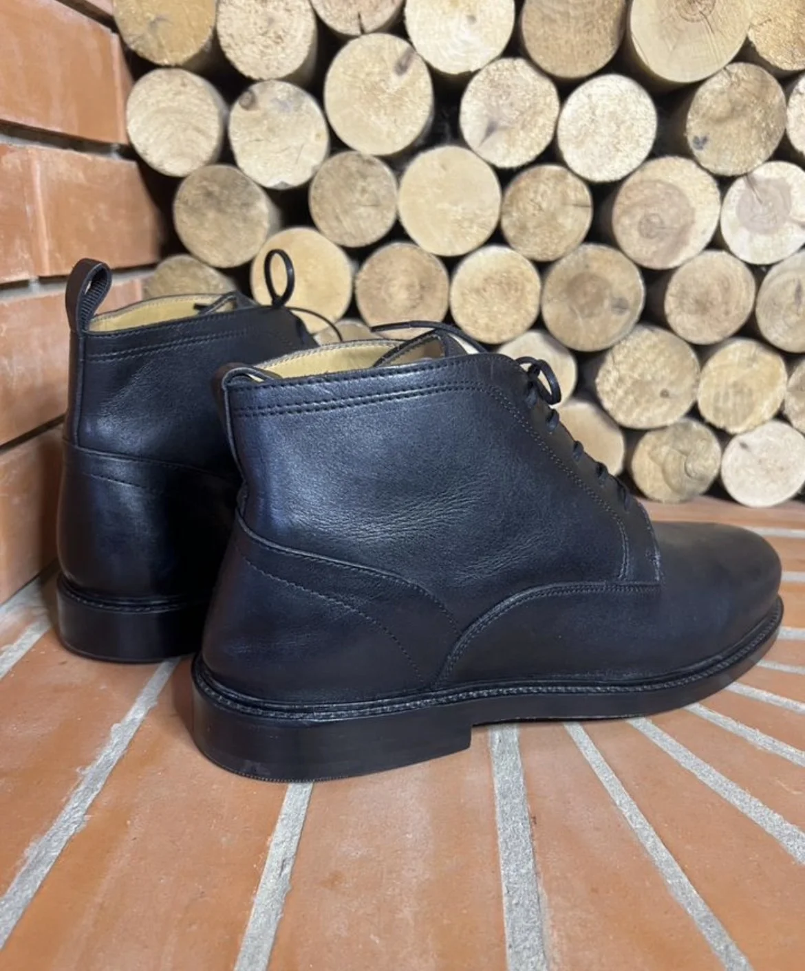 Кожаные ботинки (44) Revito Shoe (Португалия) - миниатюра 7