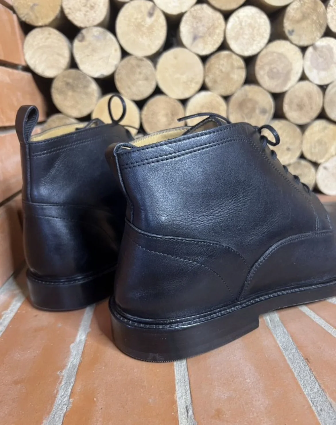 Кожаные ботинки (44) Revito Shoe (Португалия) - миниатюра 8