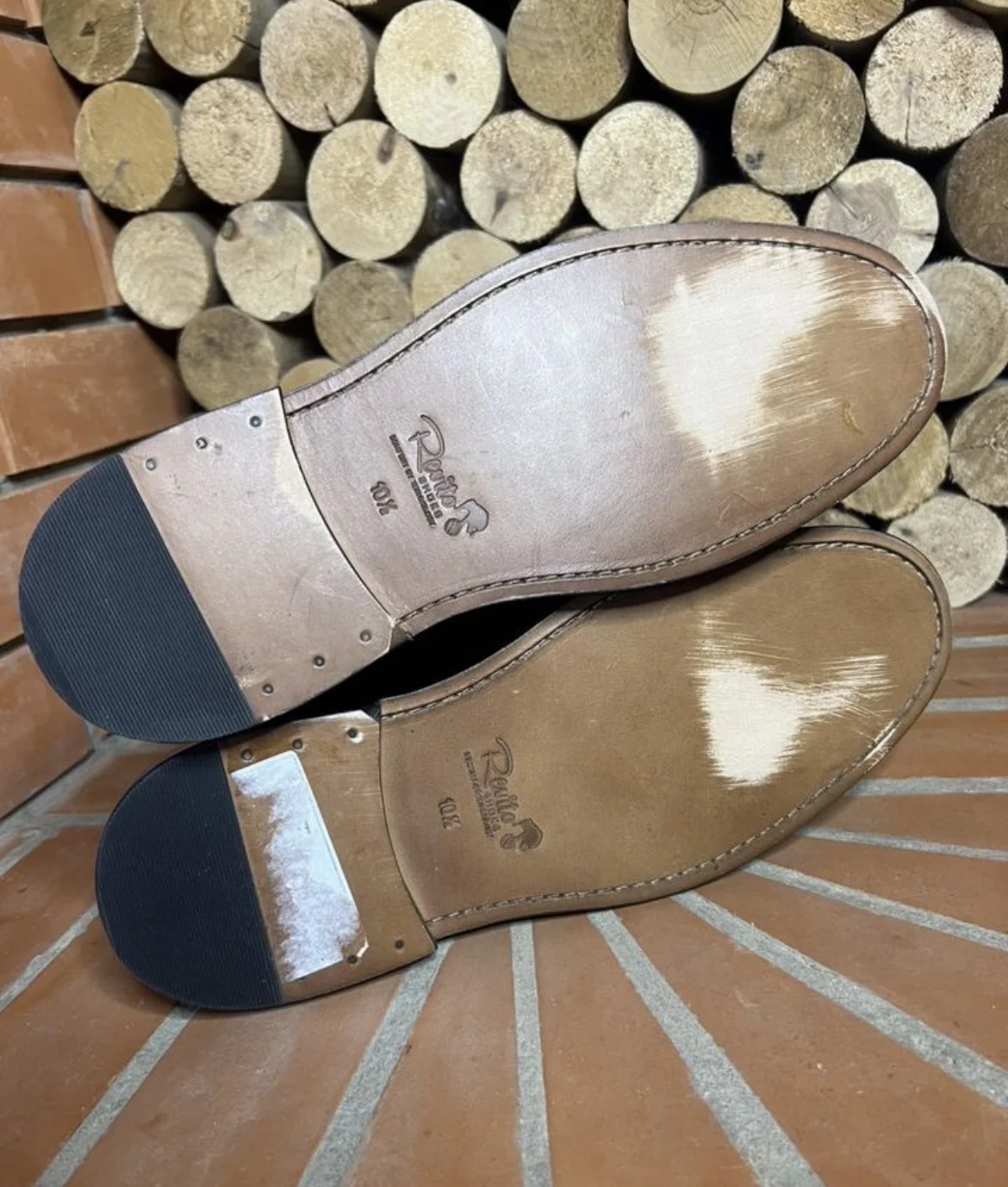 Кожаные ботинки (44) Revito Shoe (Португалия) - миниатюра 9