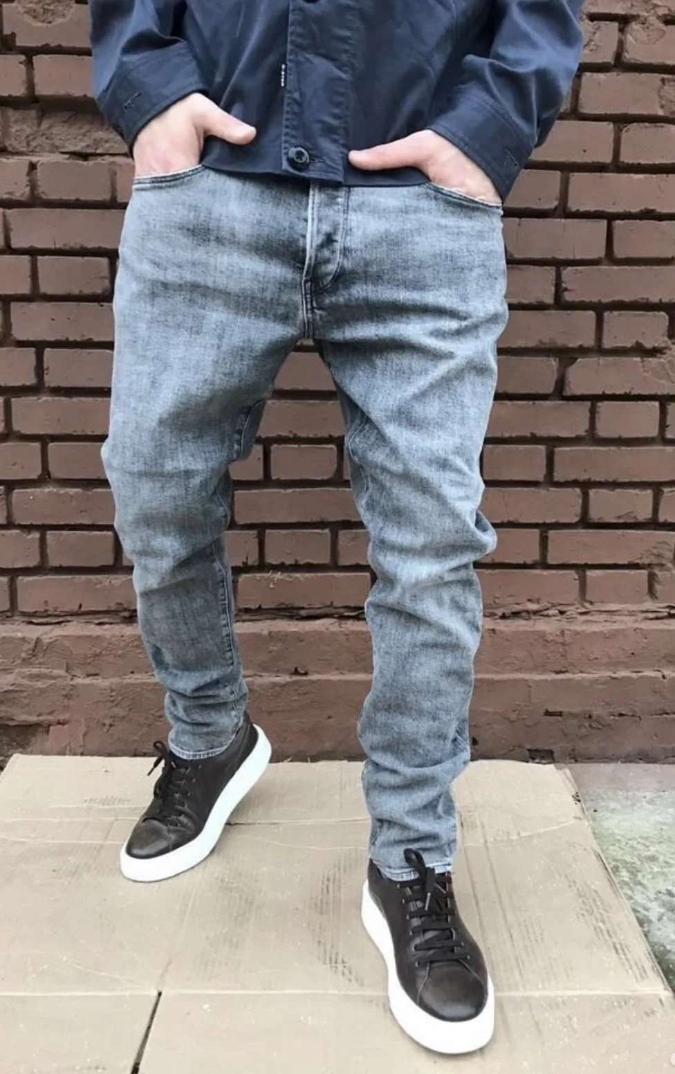 Джинсы (W35/L32) G-Star Raw 3301 Slim - миниатюра 2