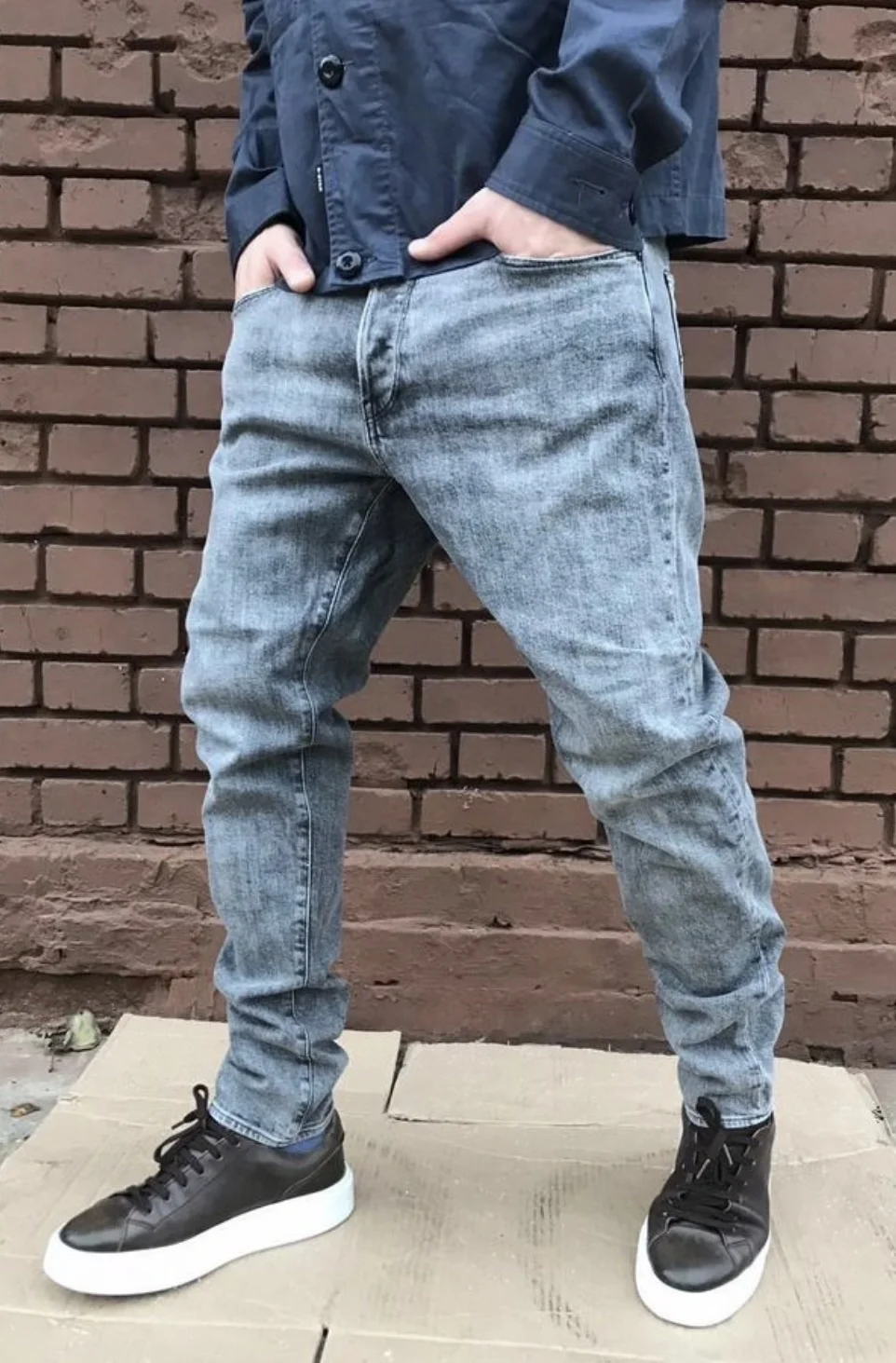 Джинсы (W35/L32) G-Star Raw 3301 Slim - миниатюра 3