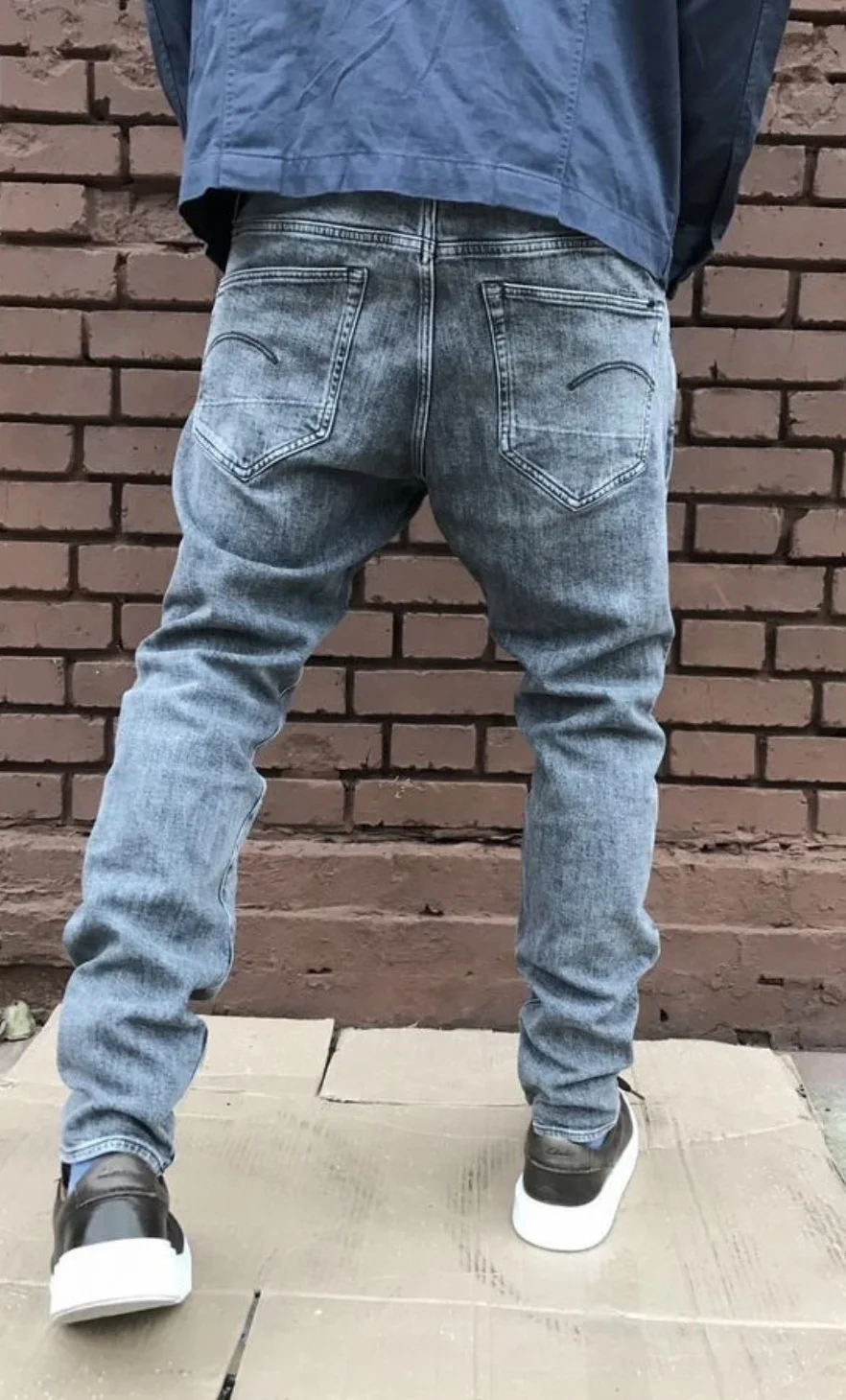 Джинсы (W35/L32) G-Star Raw 3301 Slim - миниатюра 6