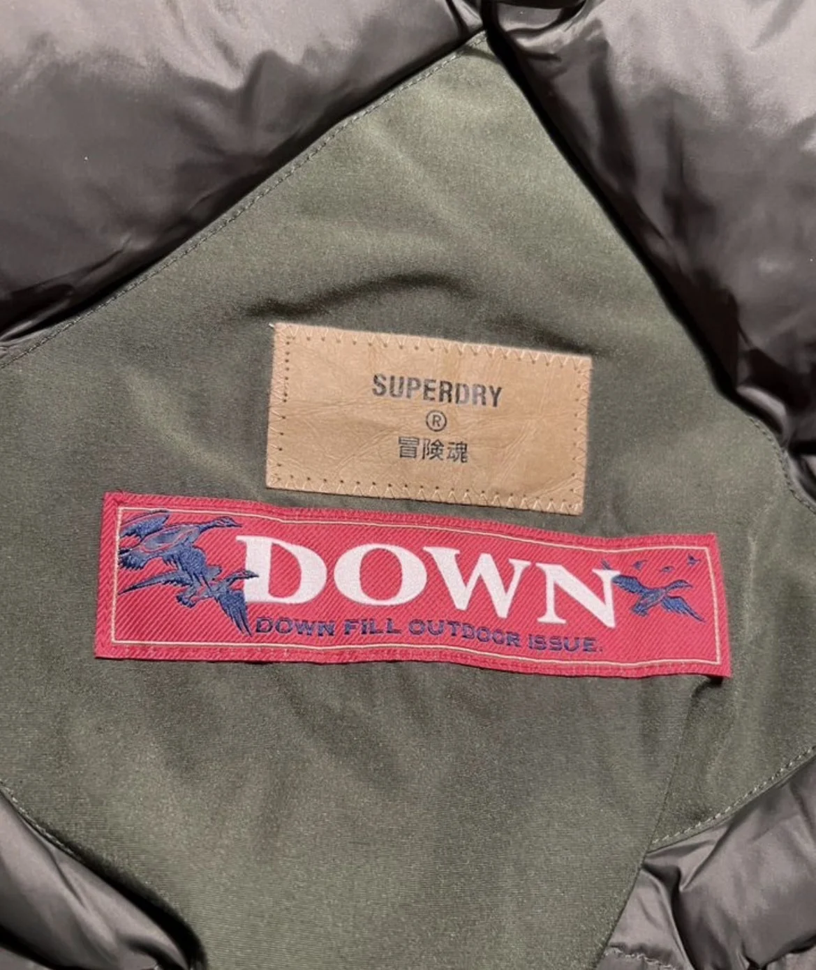 Пуховик (60/3XL) Superdry (Индия) - миниатюра 8