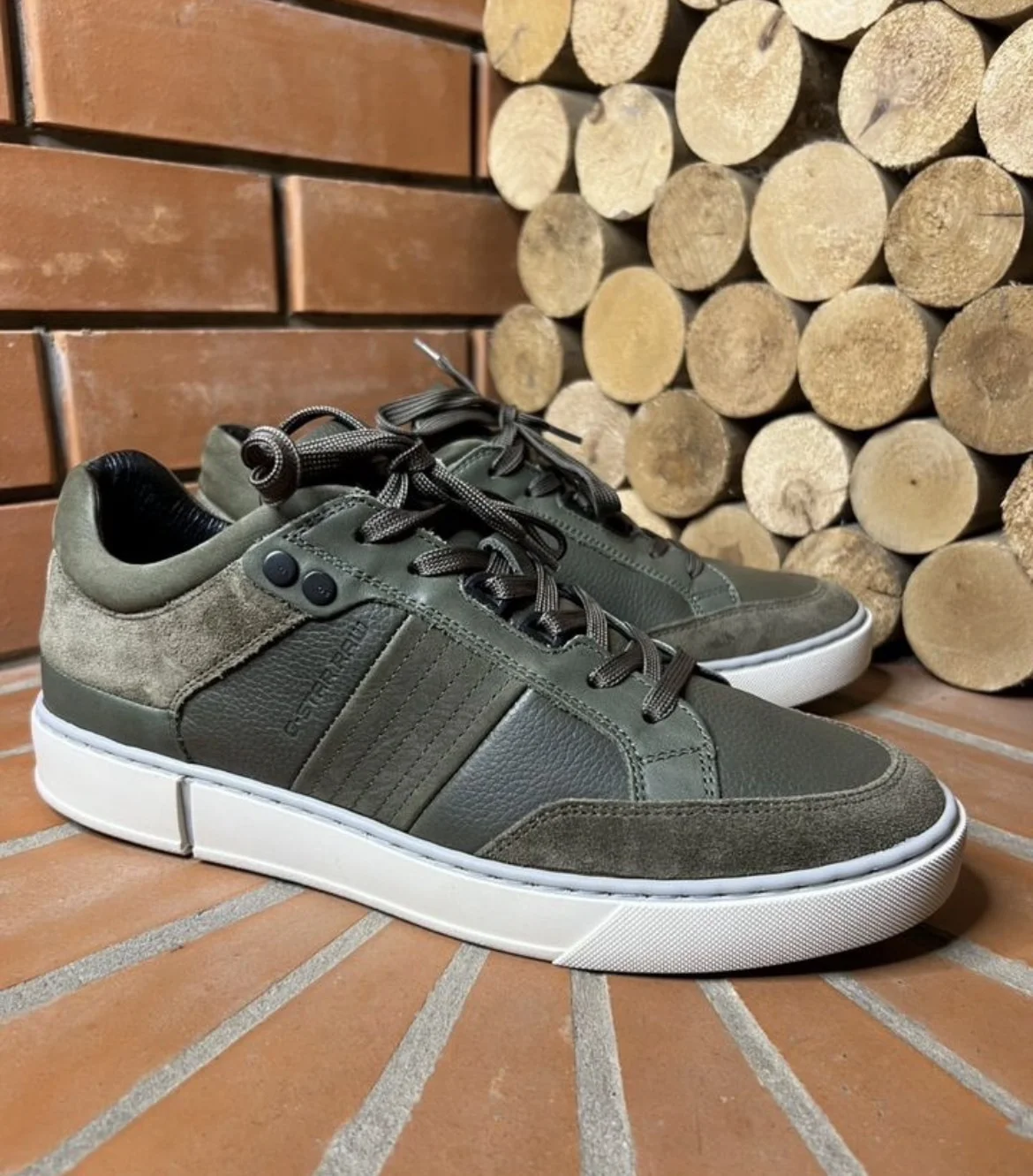 Кожаные кеды (43) G-Star Raw Ravond (Португалия) - изображение 1