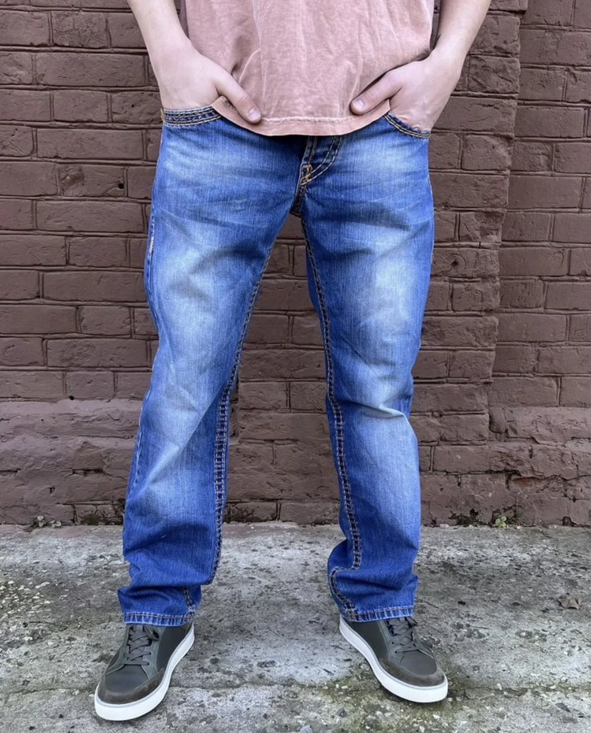 Джинсы (W33/L34) True Religion (USA) - миниатюра 2