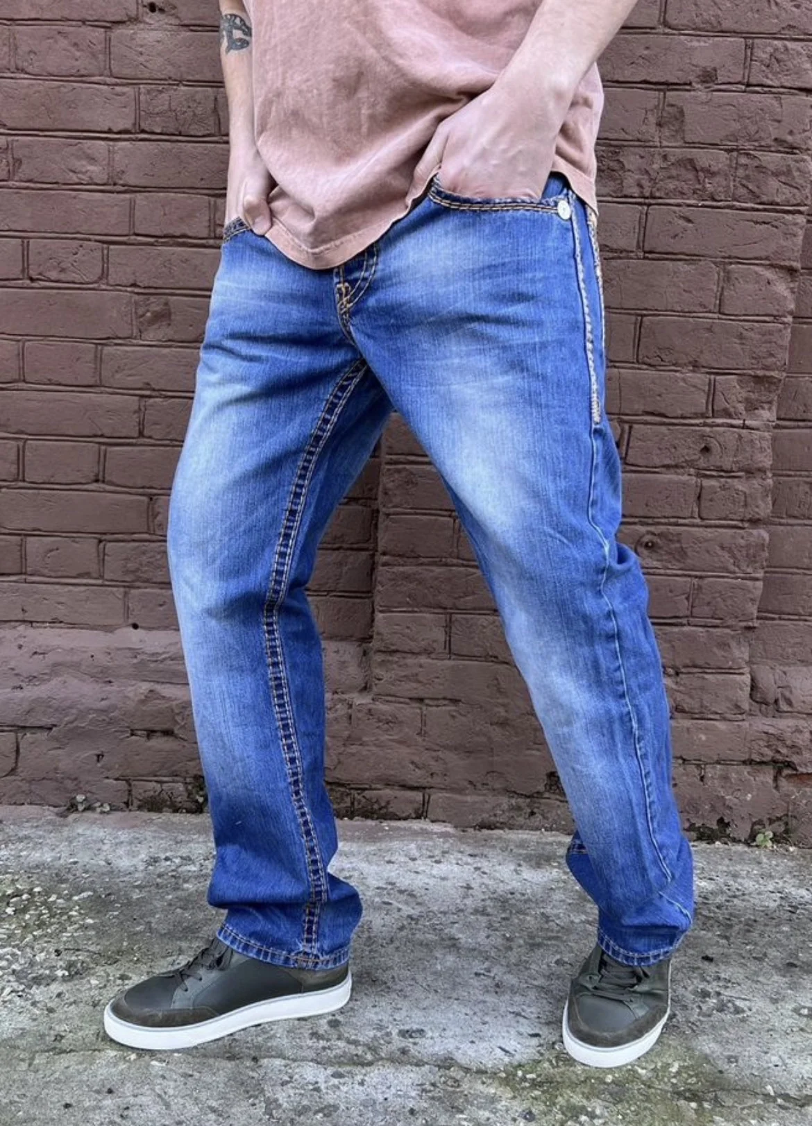 Джинсы (W33/L34) True Religion (USA) - миниатюра 3