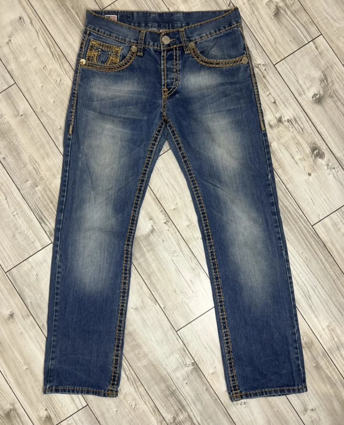 Джинсы (W33/L34) True Religion (USA) - миниатюра 7