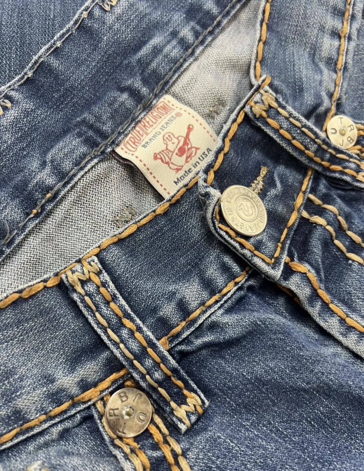 Джинсы (W33/L34) True Religion (USA) - миниатюра 9