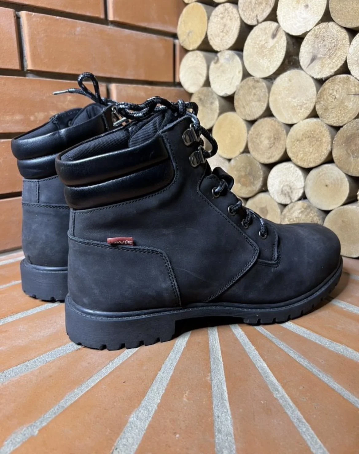 Кожаные ботинки (43) Levi's (Индия) - миниатюра 6