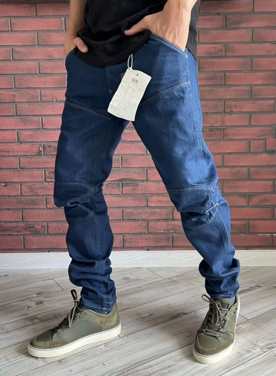 Джинсы (32/34) G-Star 5620 3D Low Tapered (Индия) - миниатюра 3