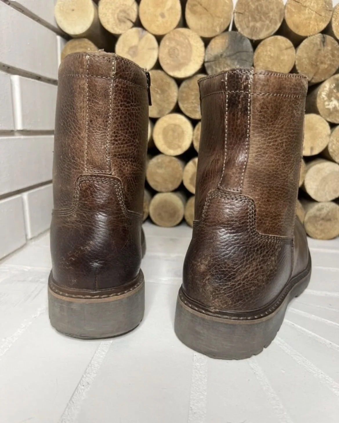 Кожаные сапоги (44) AM Shoe Company - миниатюра 8