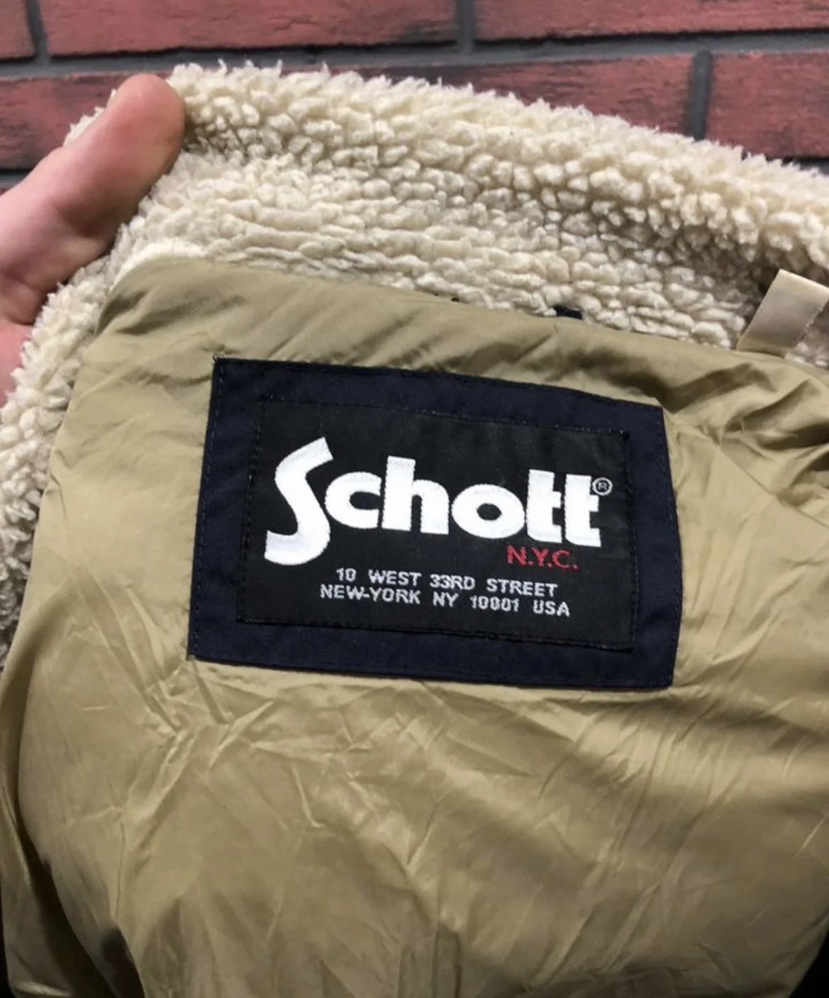 Пуховик (L/50) Schott NYC (USA) - миниатюра 9