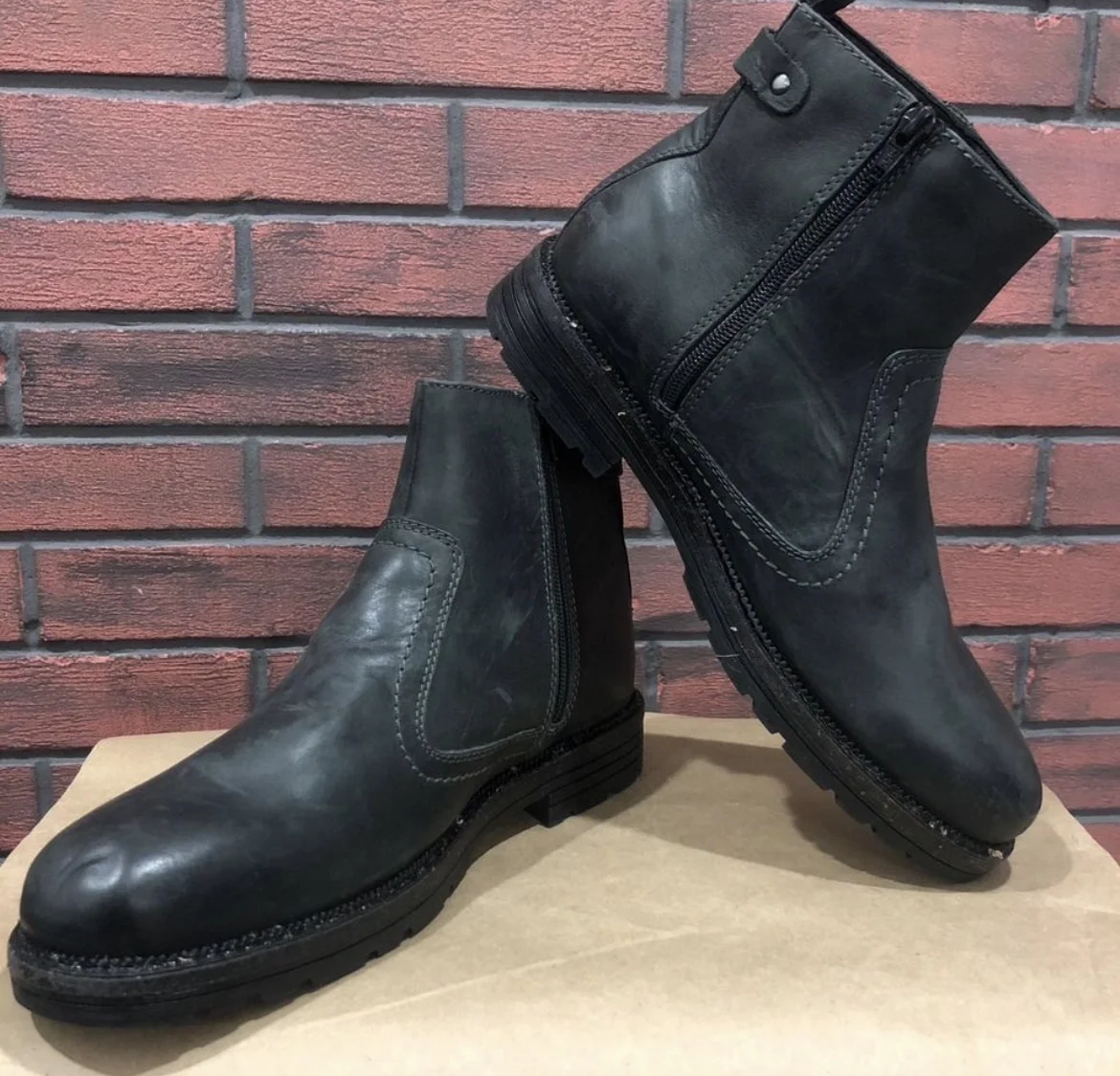 Кожаные ботинки (42) Out shoes (Германия) - миниатюра 2