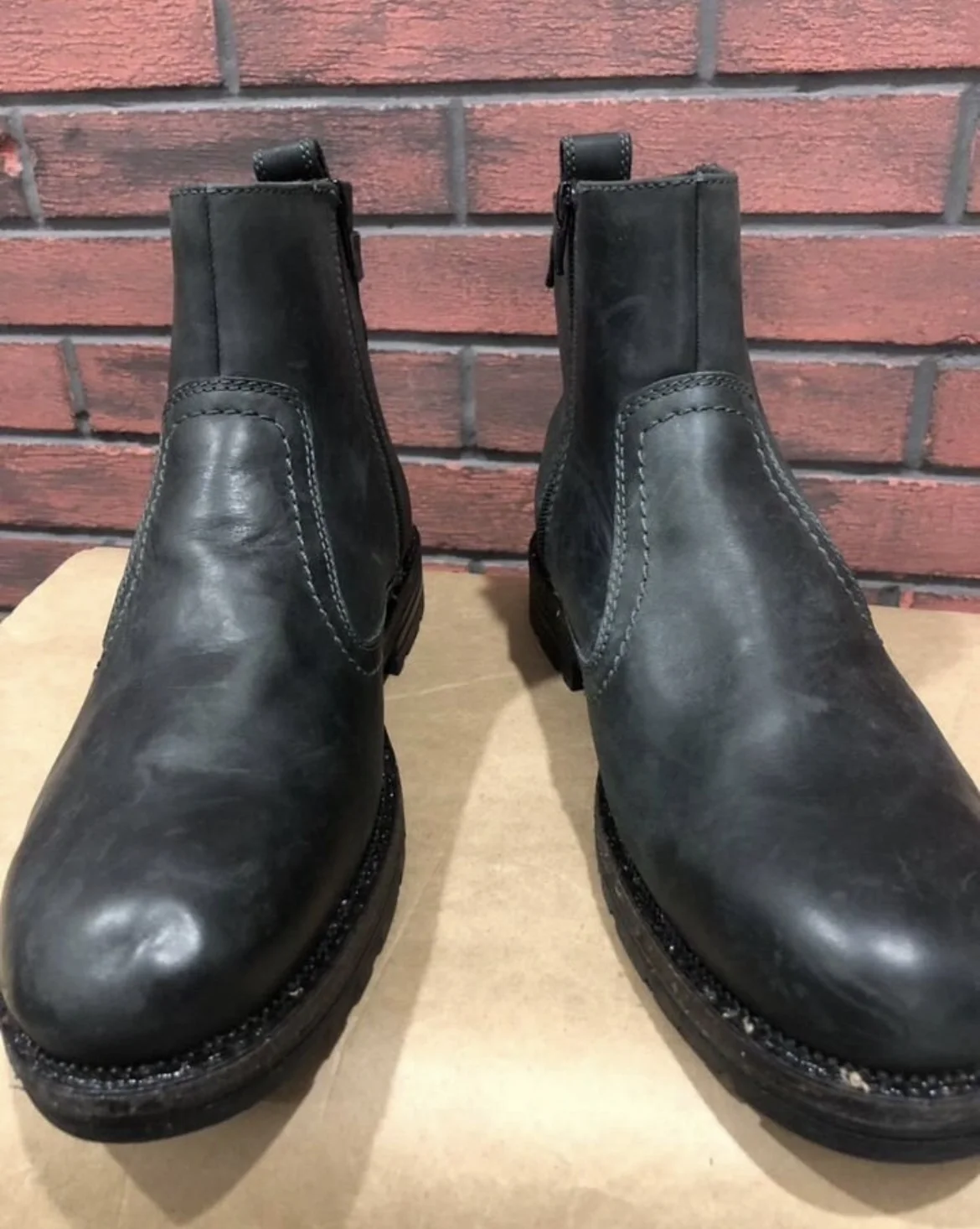 Кожаные ботинки (42) Out shoes (Германия) - миниатюра 3
