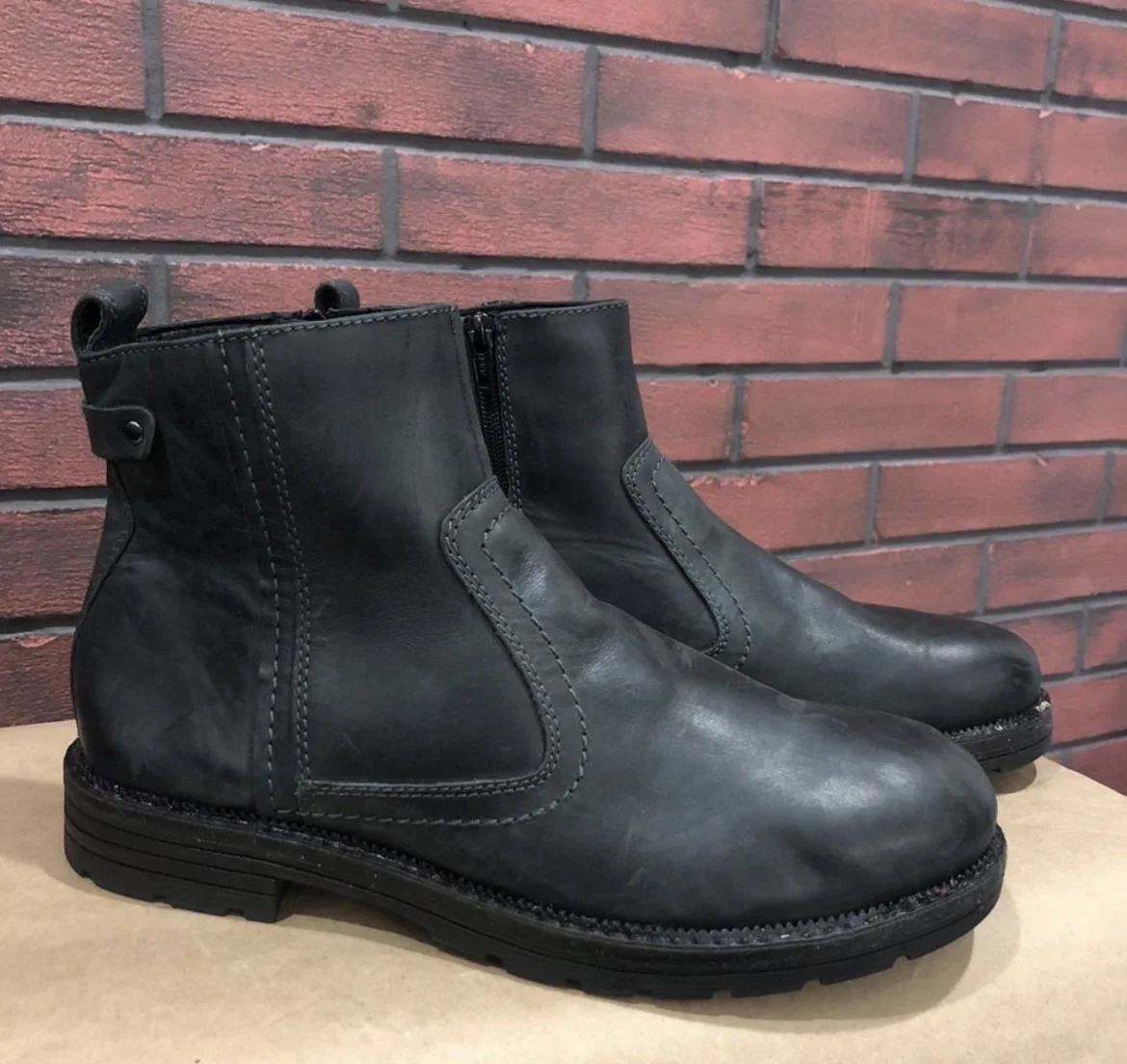 Кожаные ботинки (42) Out shoes (Германия) - миниатюра 4
