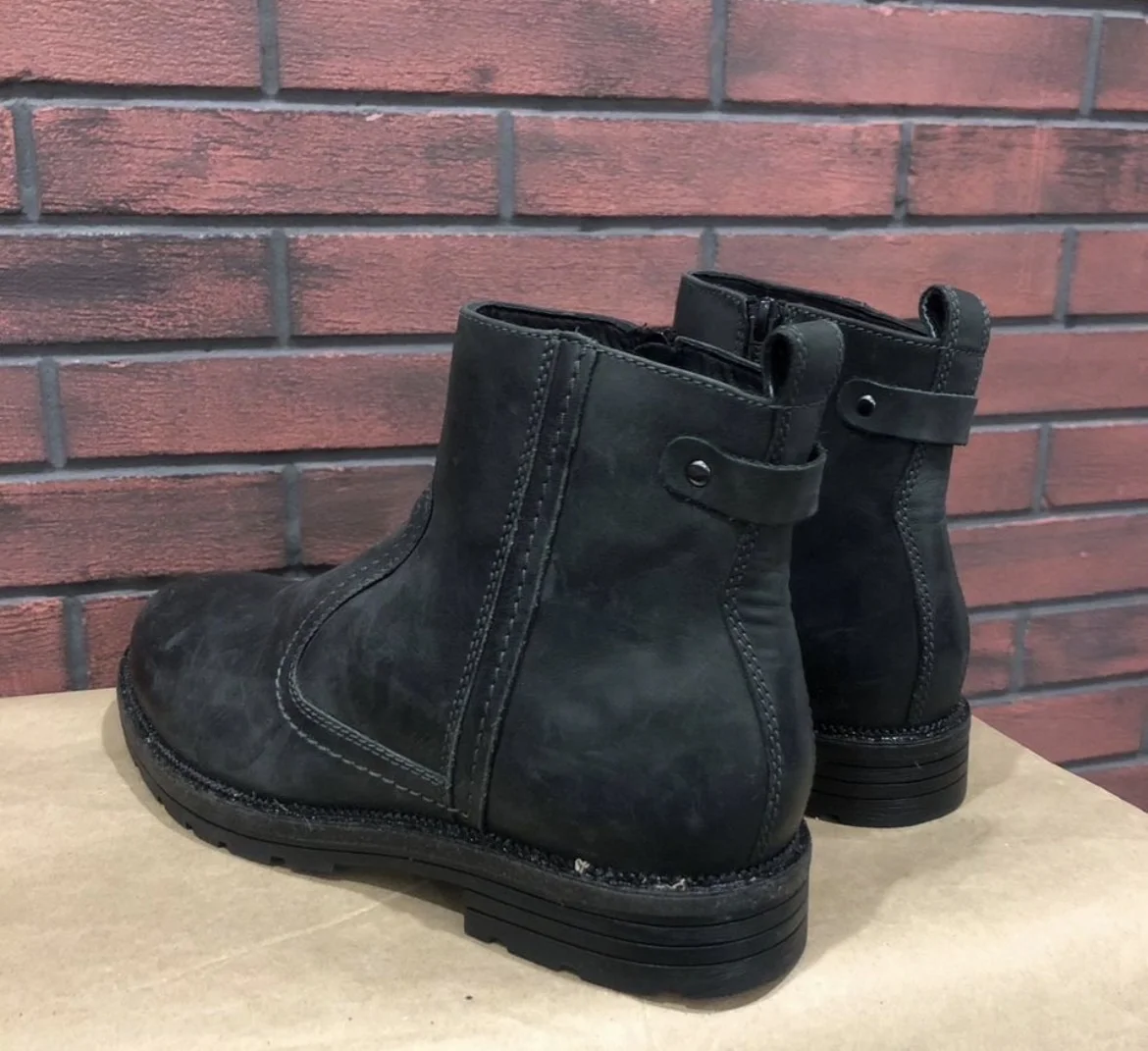 Кожаные ботинки (42) Out shoes (Германия) - миниатюра 5