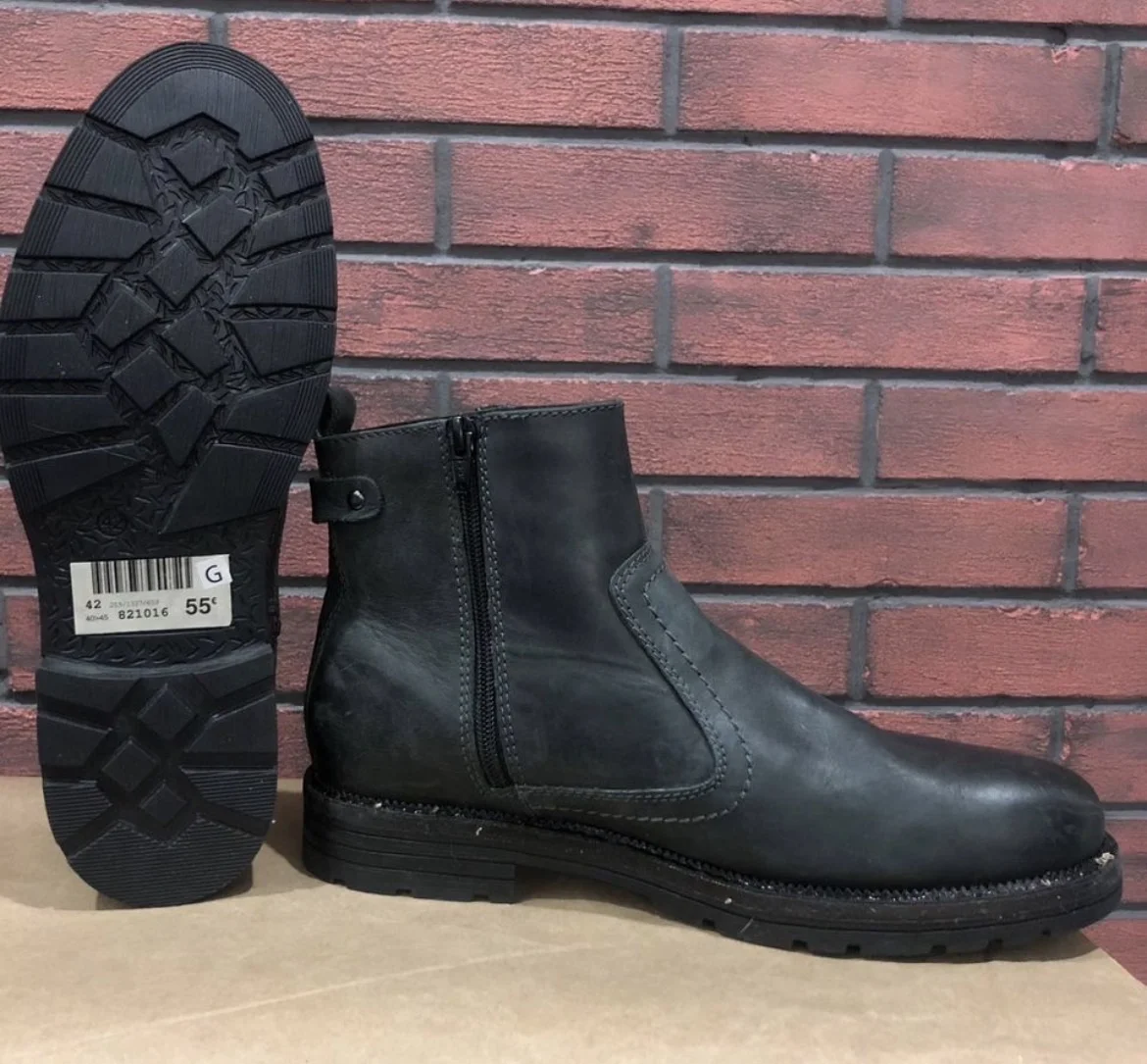 Кожаные ботинки (42) Out shoes (Германия) - миниатюра 7