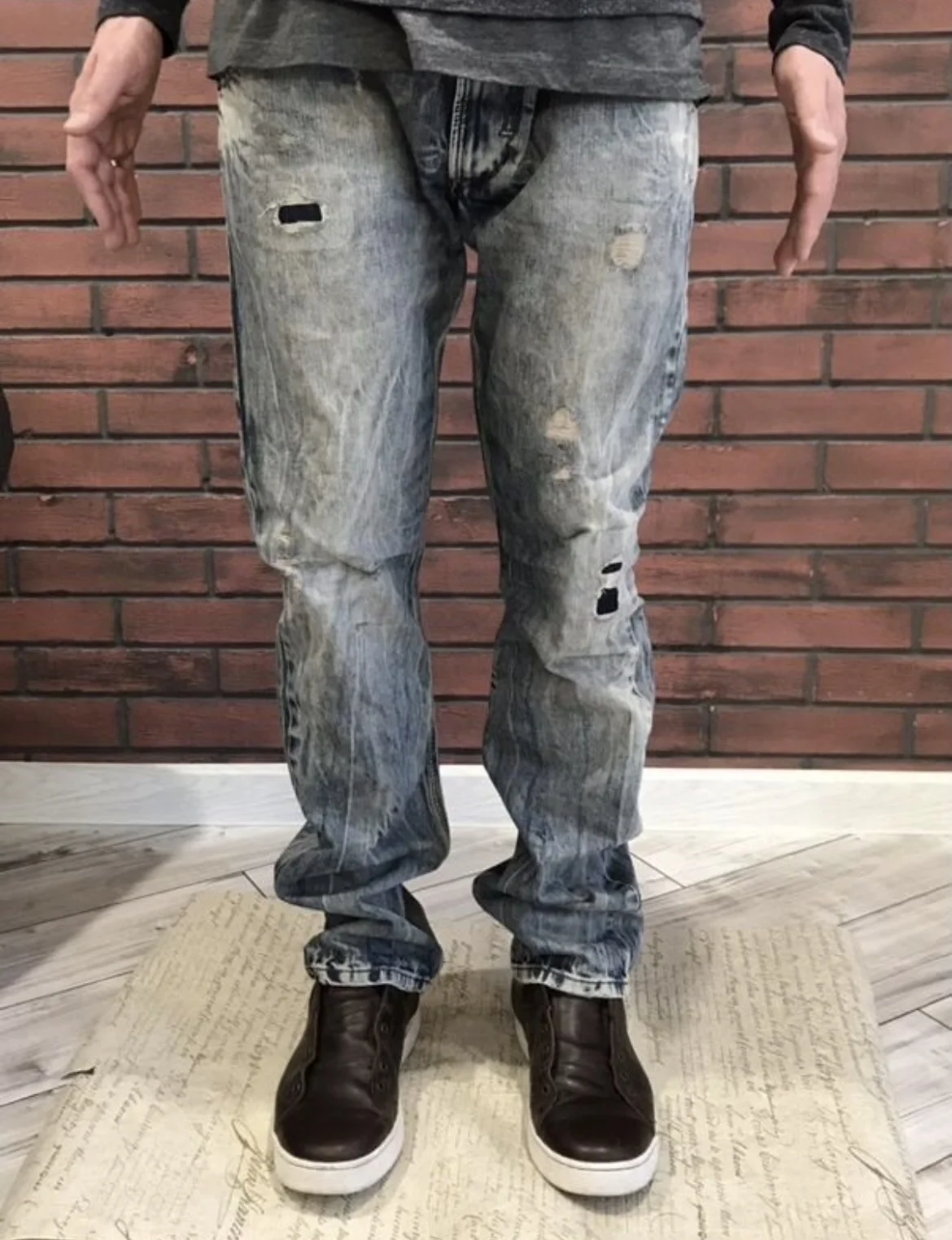 Джинсы (W33/L32) Diesel “Krooley” (Тунис) - миниатюра 3