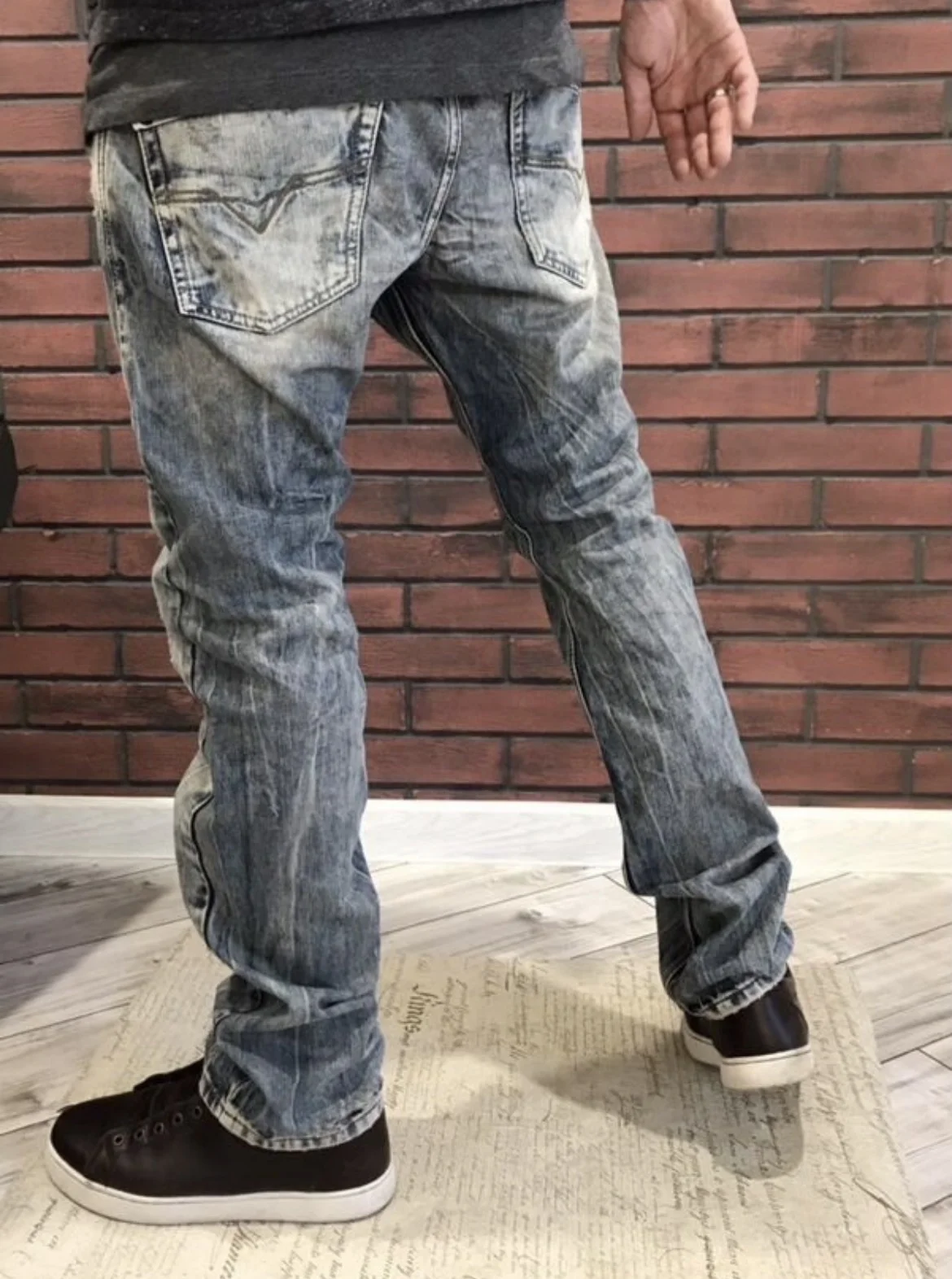 Джинсы (W33/L32) Diesel “Krooley” (Тунис) - миниатюра 5