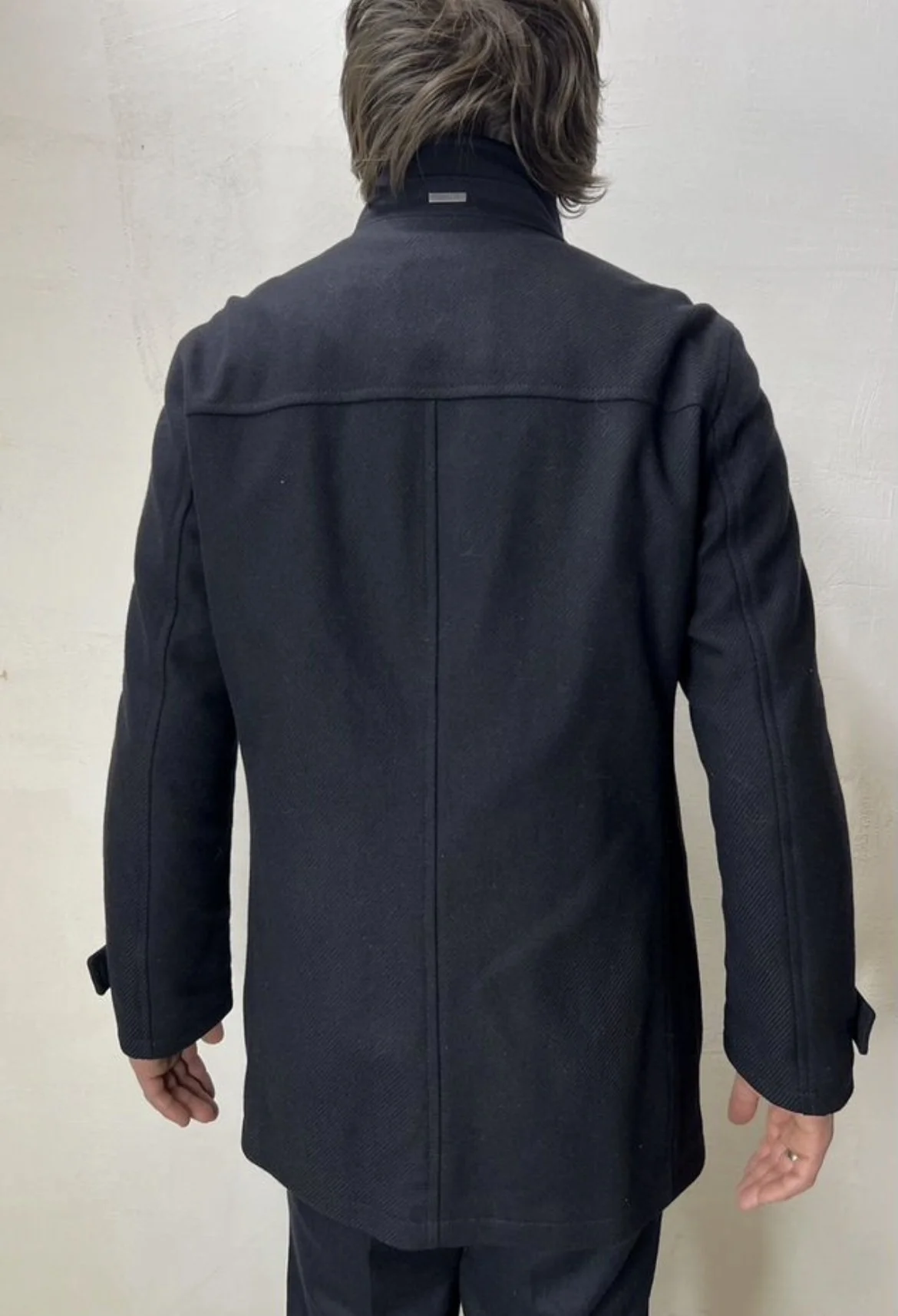 Шерстяное пальто (50/L) Hugo Boss - миниатюра 8