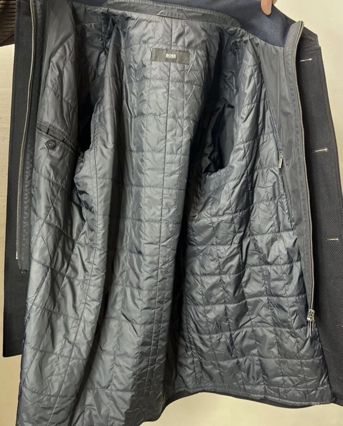 Шерстяное пальто (50/L) Hugo Boss - миниатюра 9