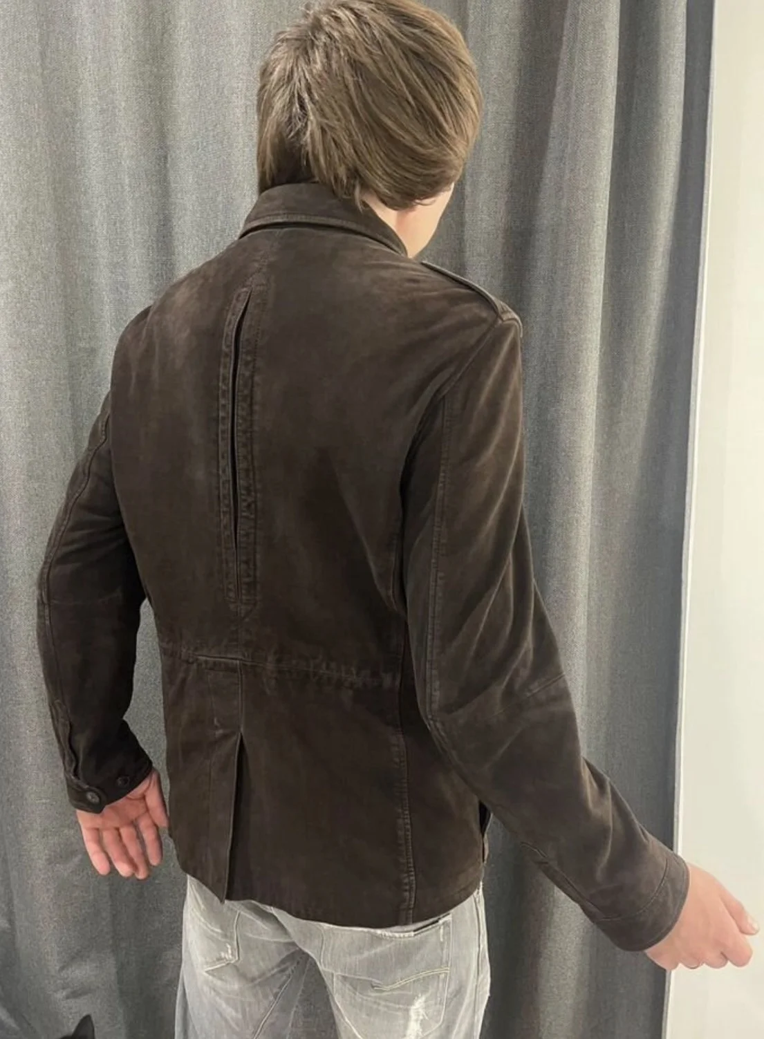 Кожаная куртка (50/L) Massimo Dutti (Индия) - миниатюра 6
